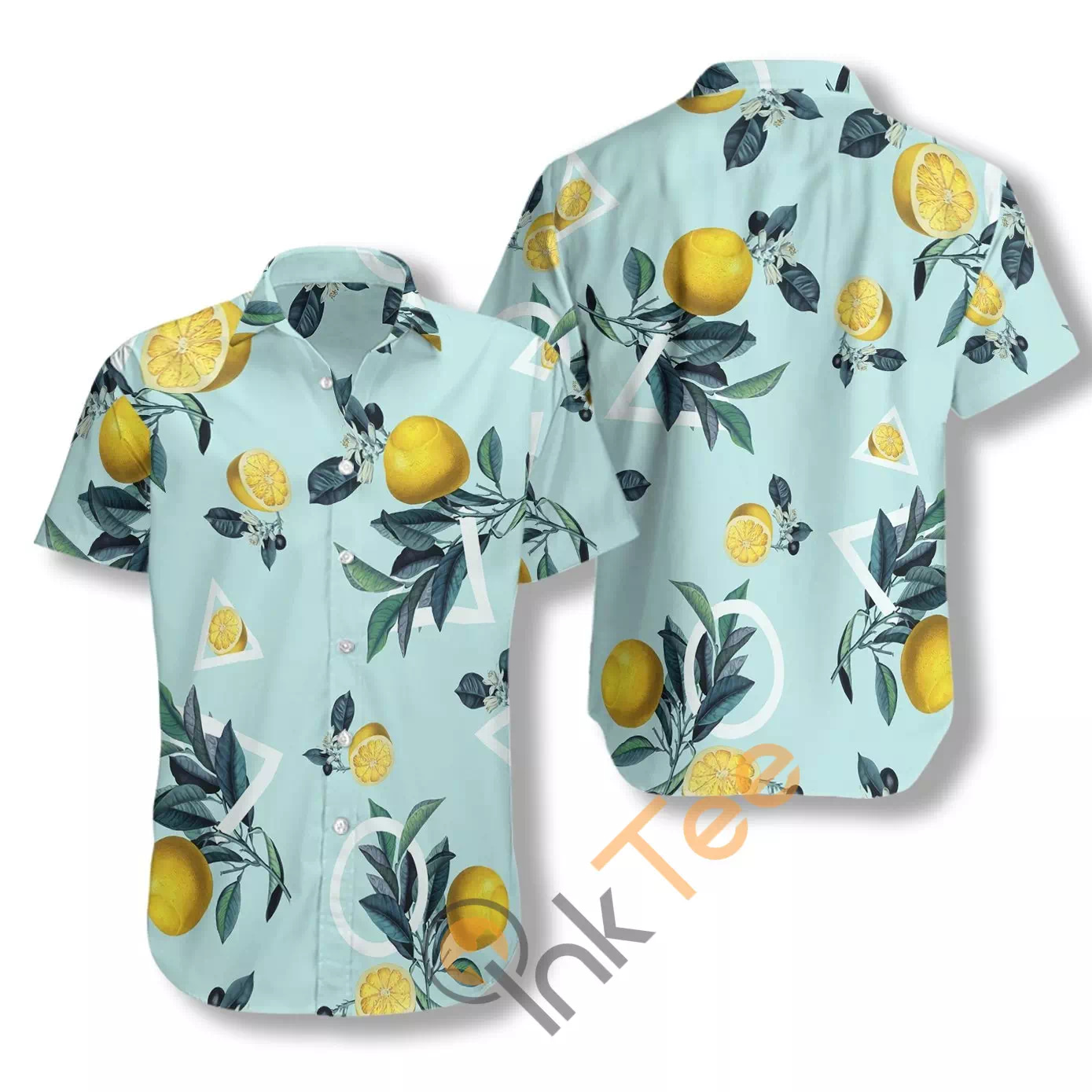 Tropical Lemon Pattern N819 Hawaiian shirts