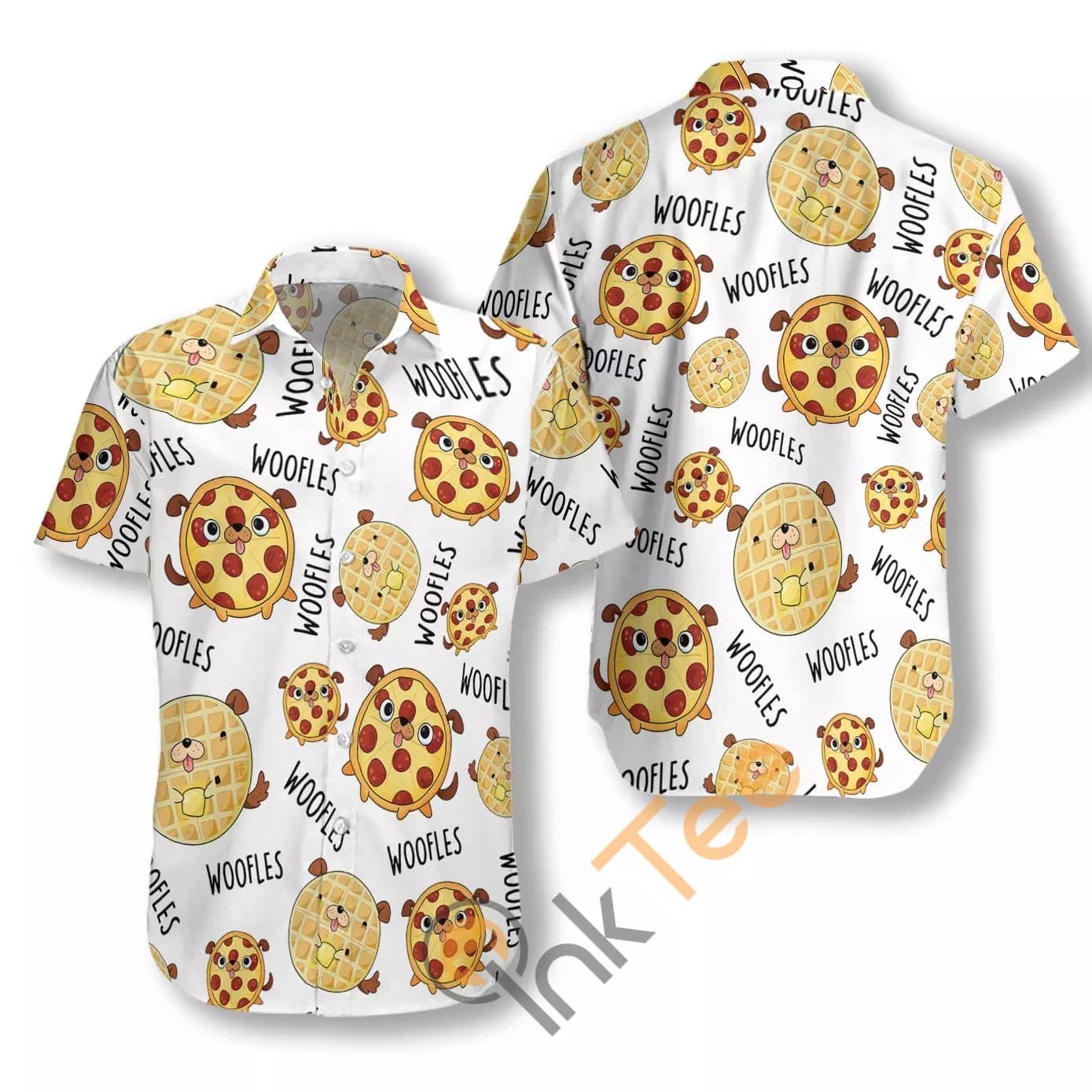 Woofles Pizza And Cake N808 Hawaiian shirts
