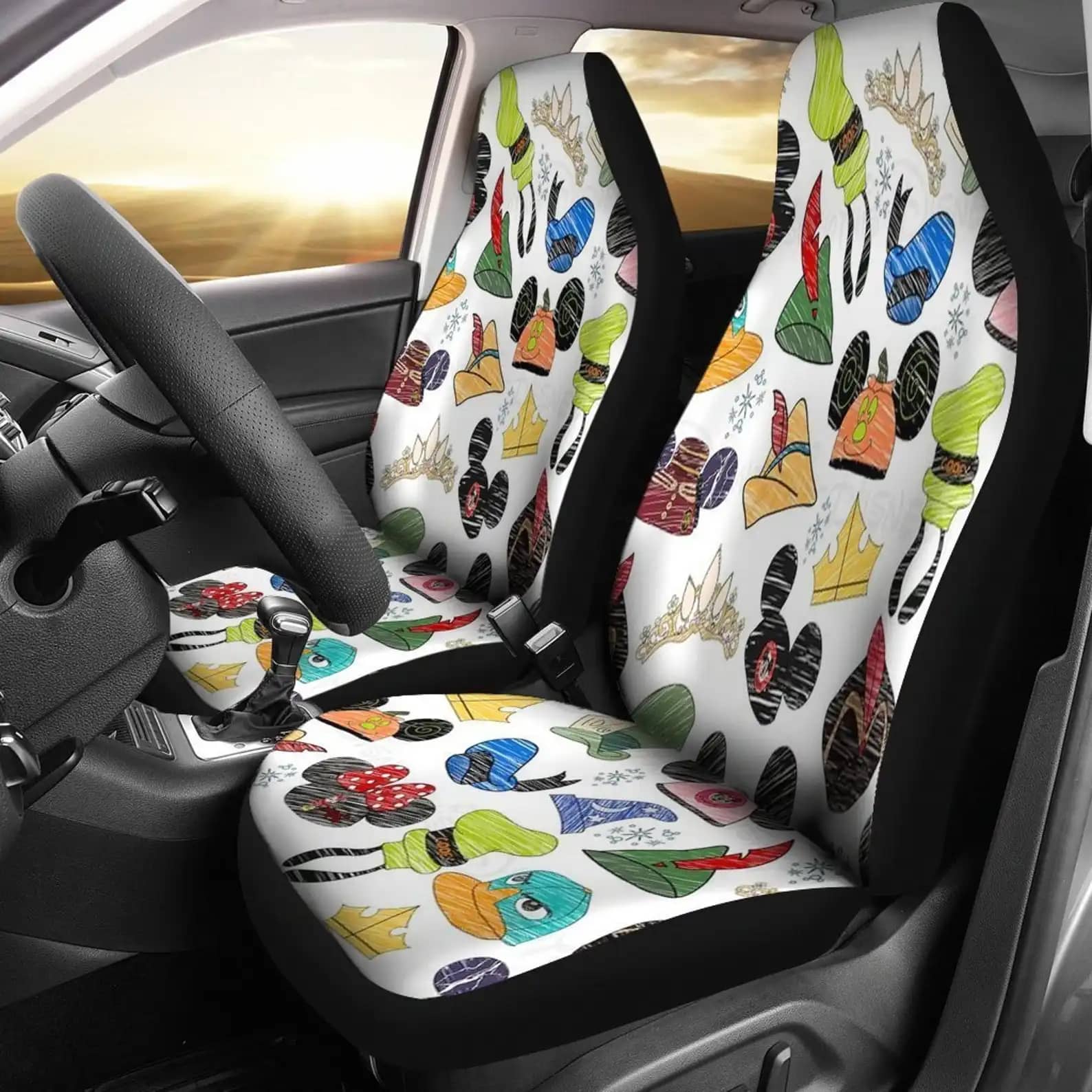 Accessories Pattern Of Cartoon For Kids Car Seat Covers