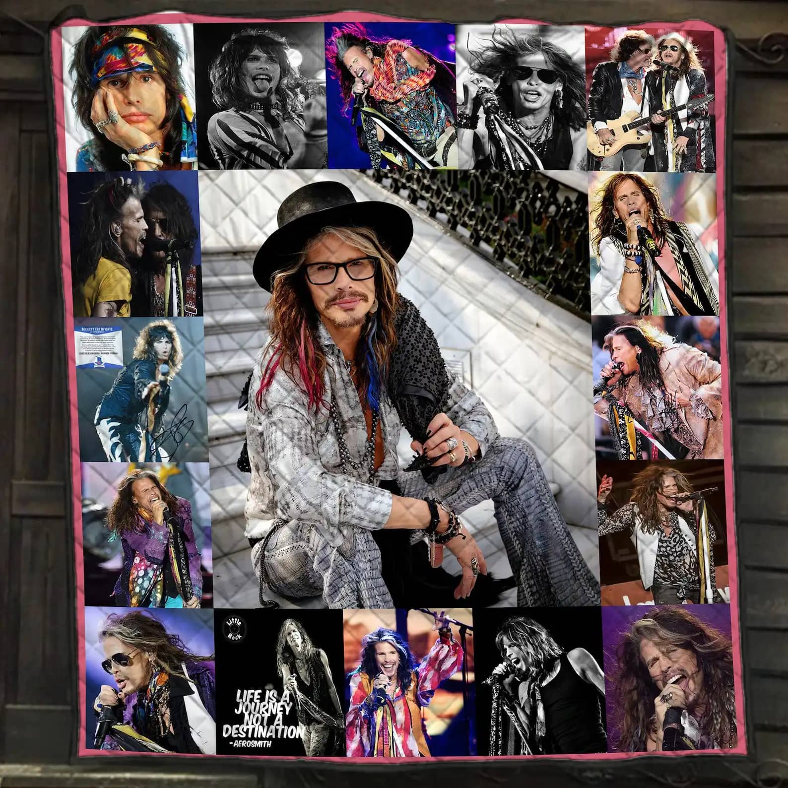 Aerosmith Steven Tyler Blanket Gift For Lovers Quilt