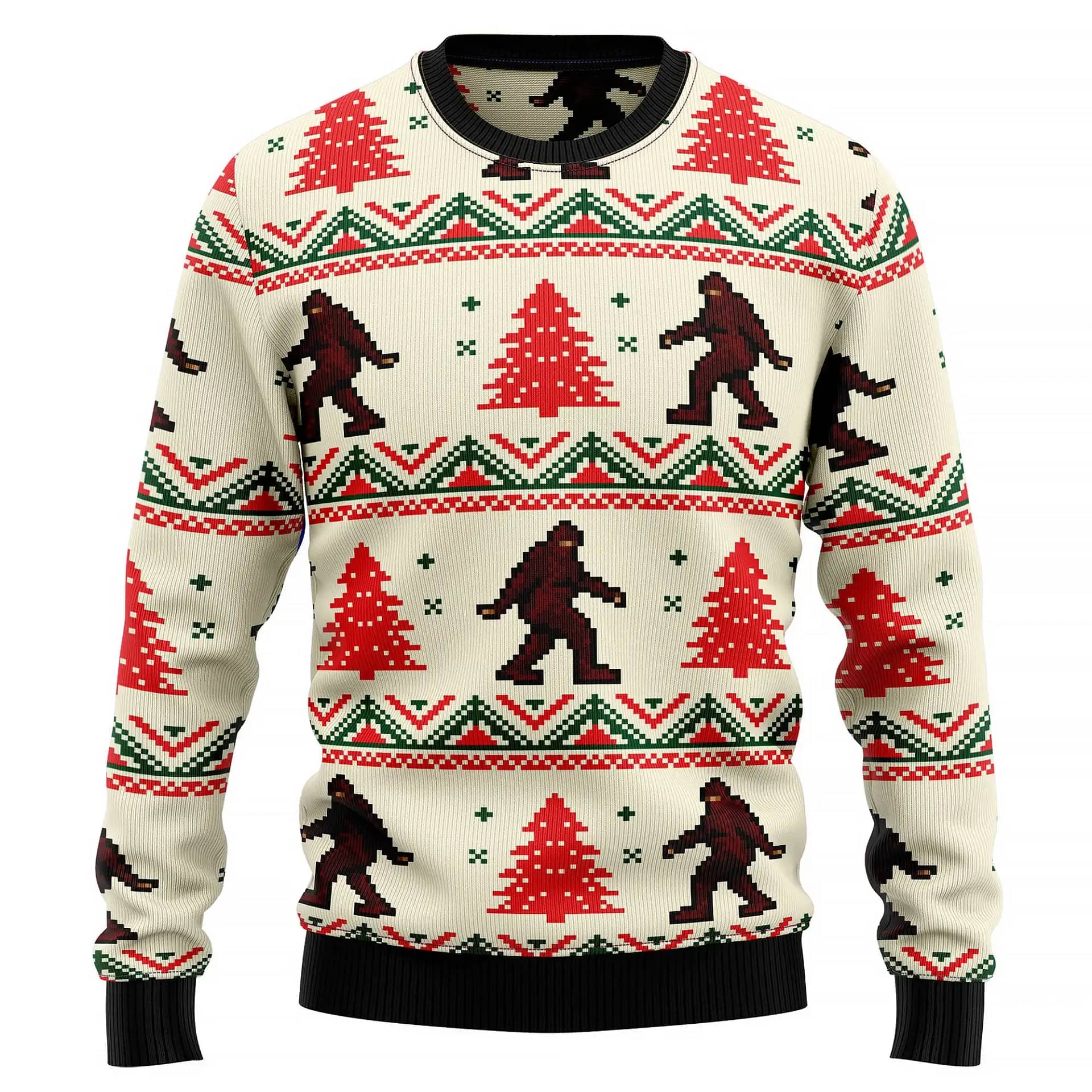 Amazing Bigfoot Best Holiday Gifts Ugly Sweater