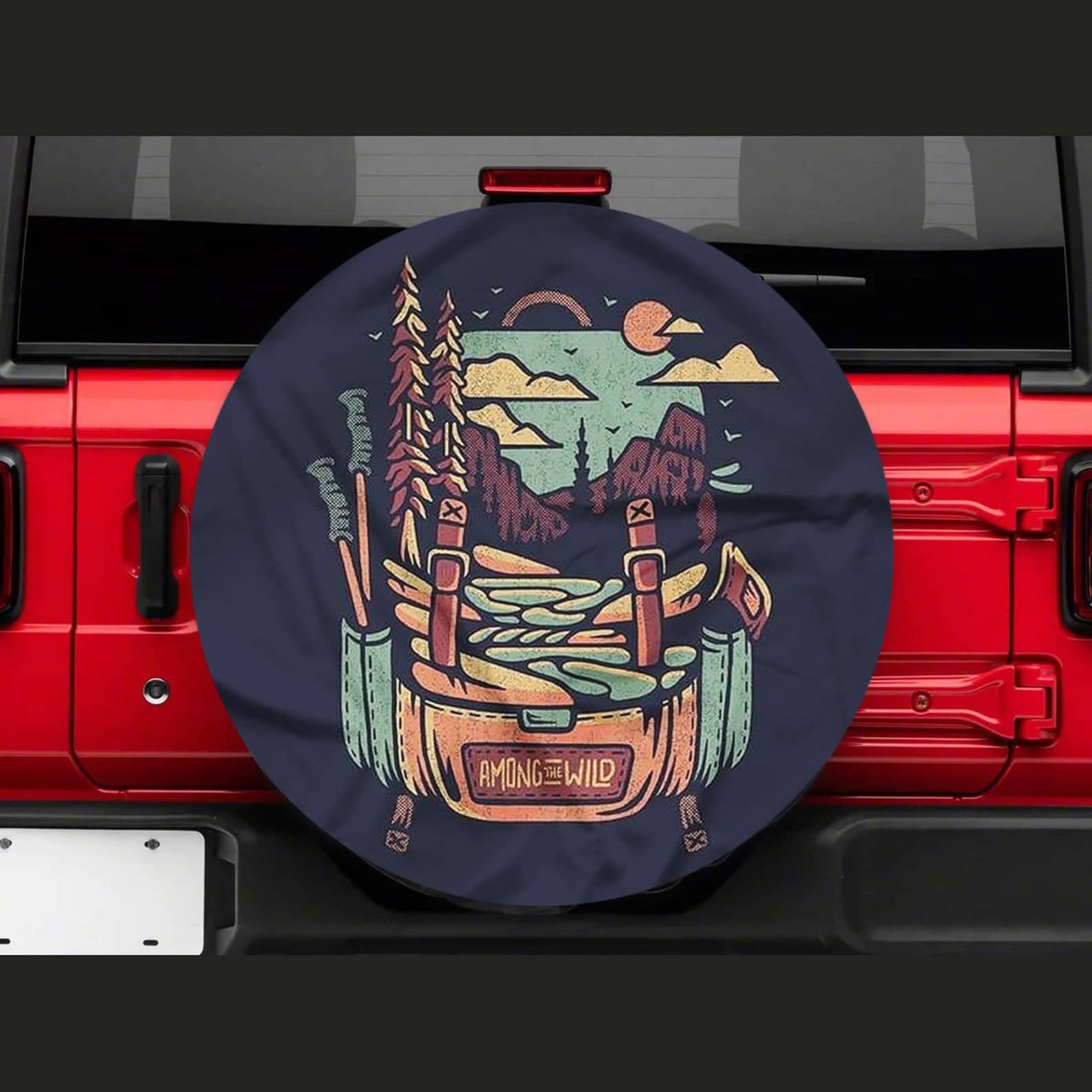 Inktee Store - Amazing Of Wild Vintage Tire Cover Image