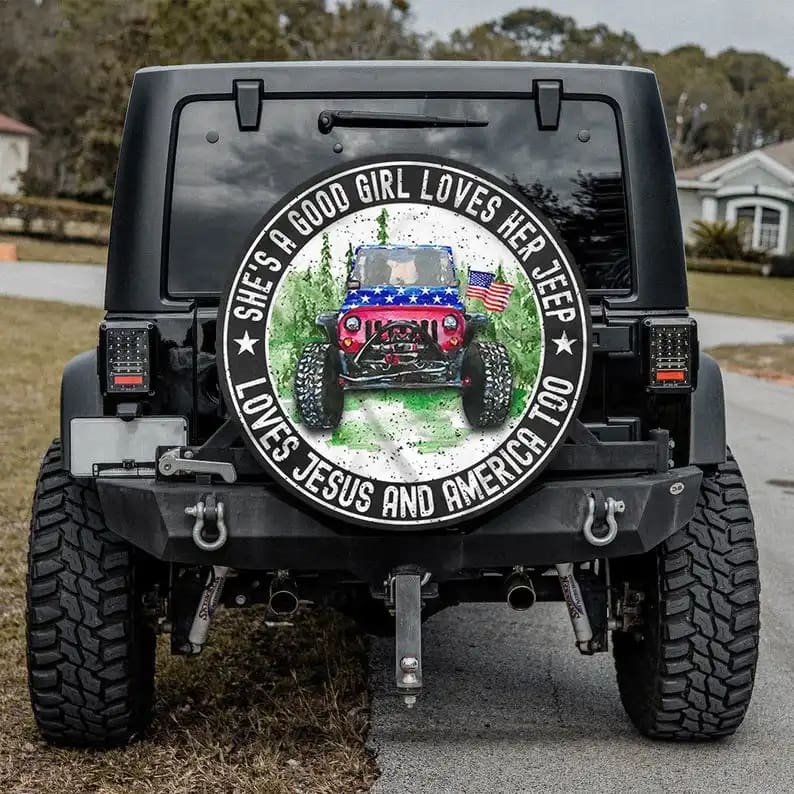 American Camping Personalized Tire Cover