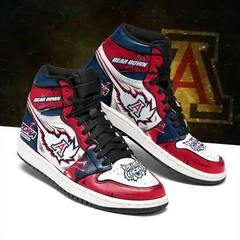 Arizona Wildcats Ncaa American Football Team Perfect Gift For Sports Fans Air Jordan Shoes