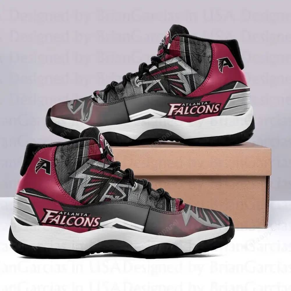 Atlanta Falcons Personalized Custom Air Jordan 11 Sneakers