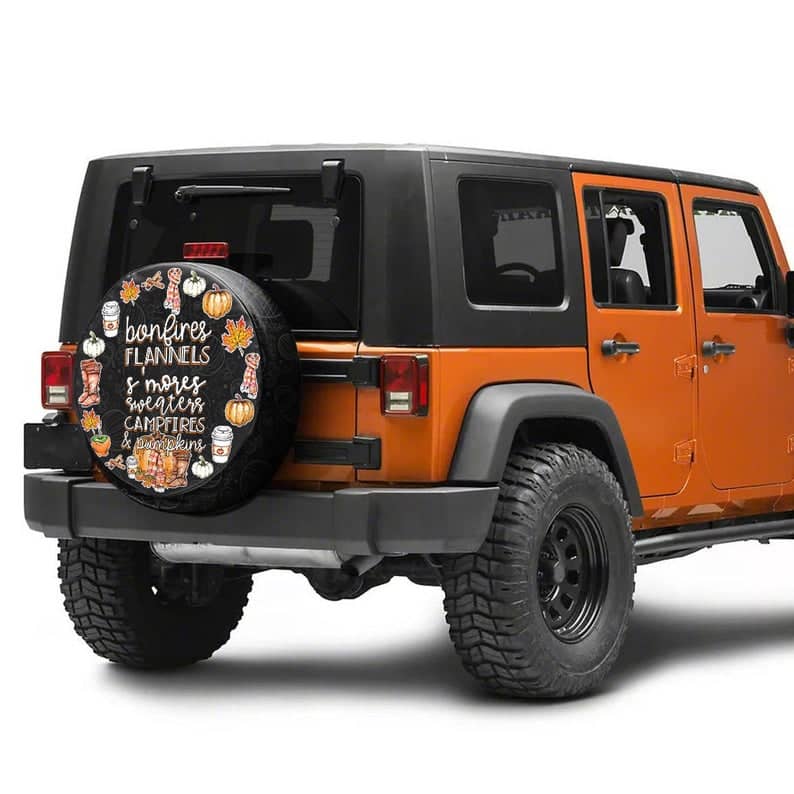 Inktee Store - Autumn Season Personalized Tire Cover Image