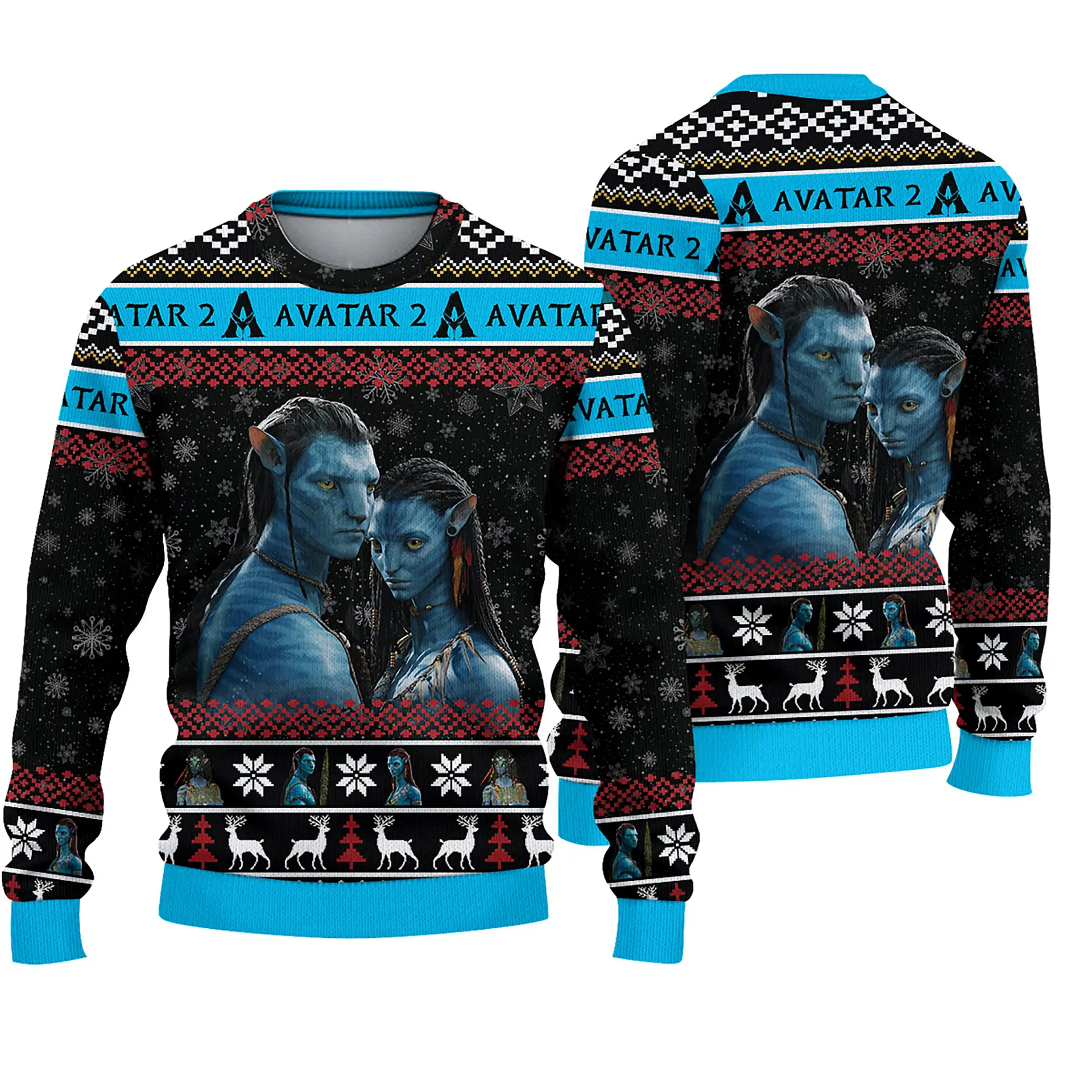 Avatar Knitted Knitting Xmas Best Holiday Gifts Ugly Sweater