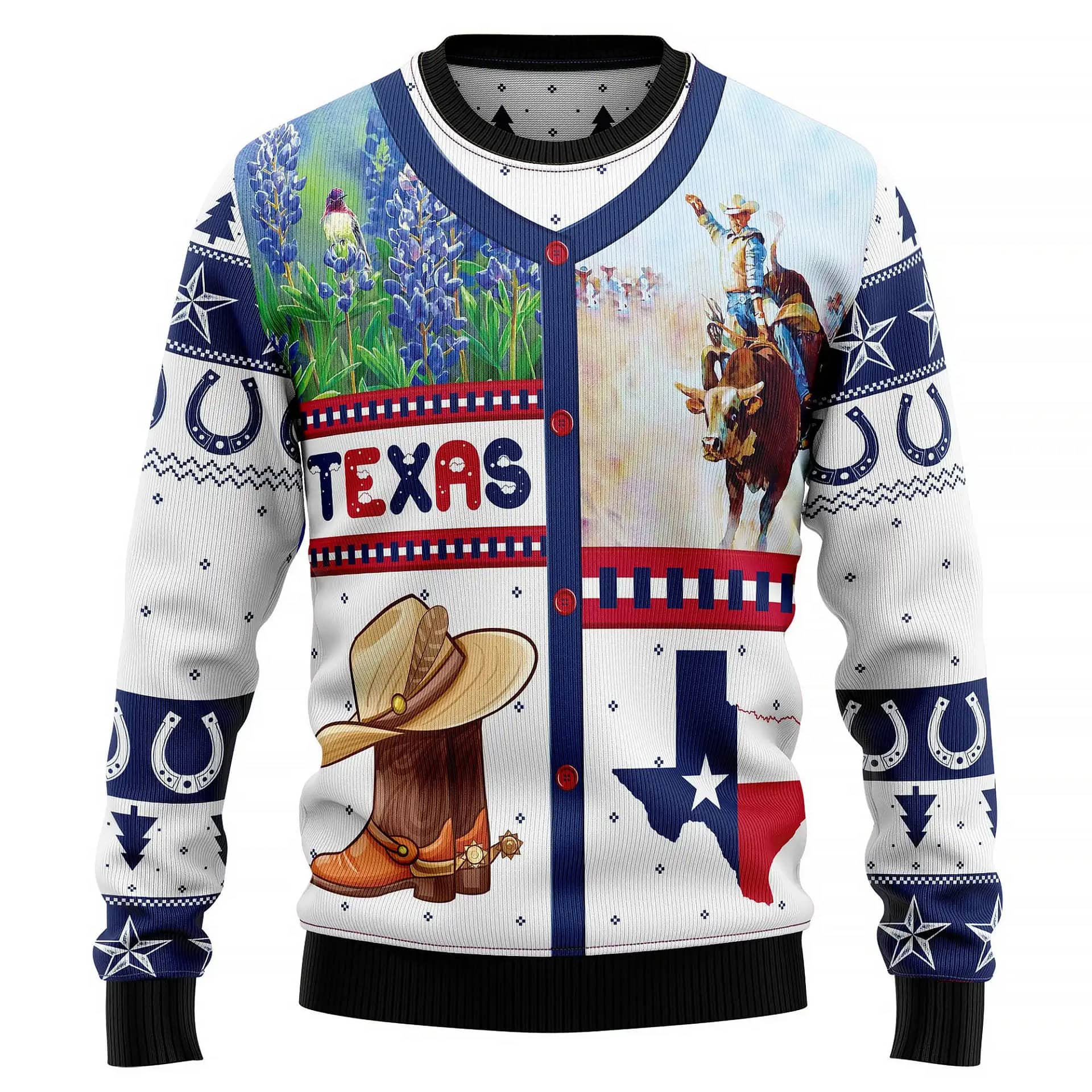 Awesome Texas Knitted Xmas Best Holiday Gifts Ugly Sweater