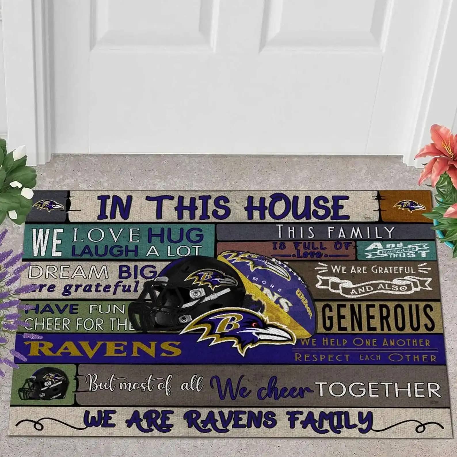 Baltimore Ravens Doormat