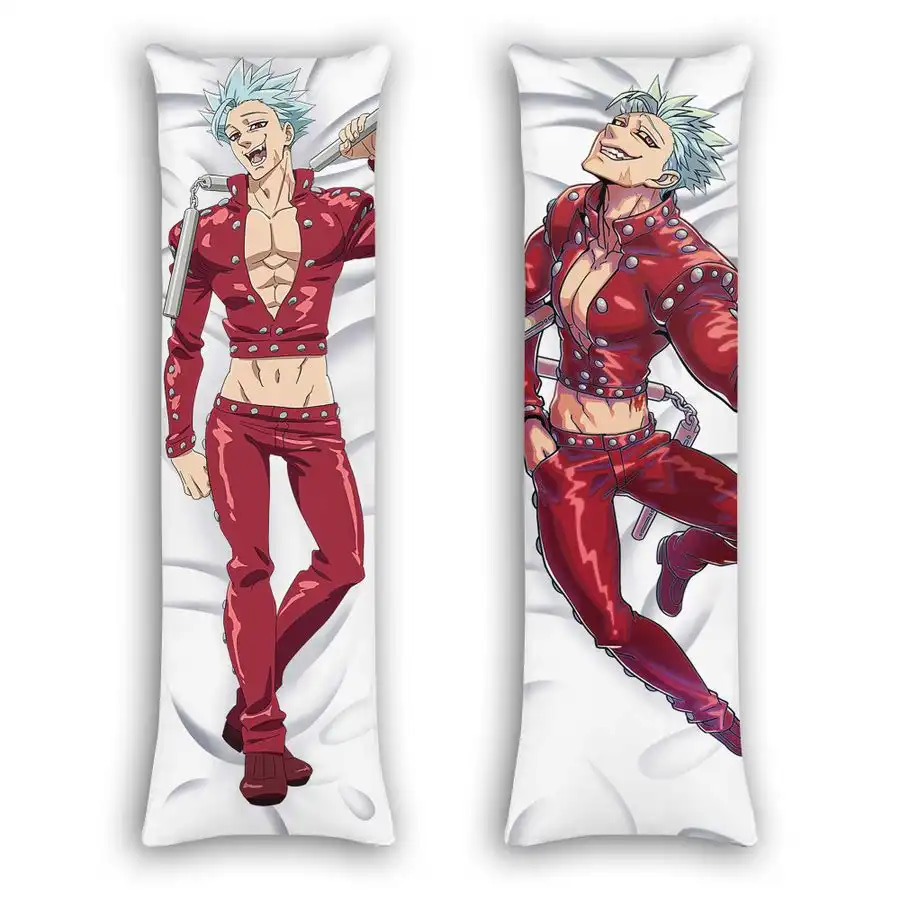 Ban Body Pillow Custom The Seven Deadly Sins Anime Gifts Pillow Cover
