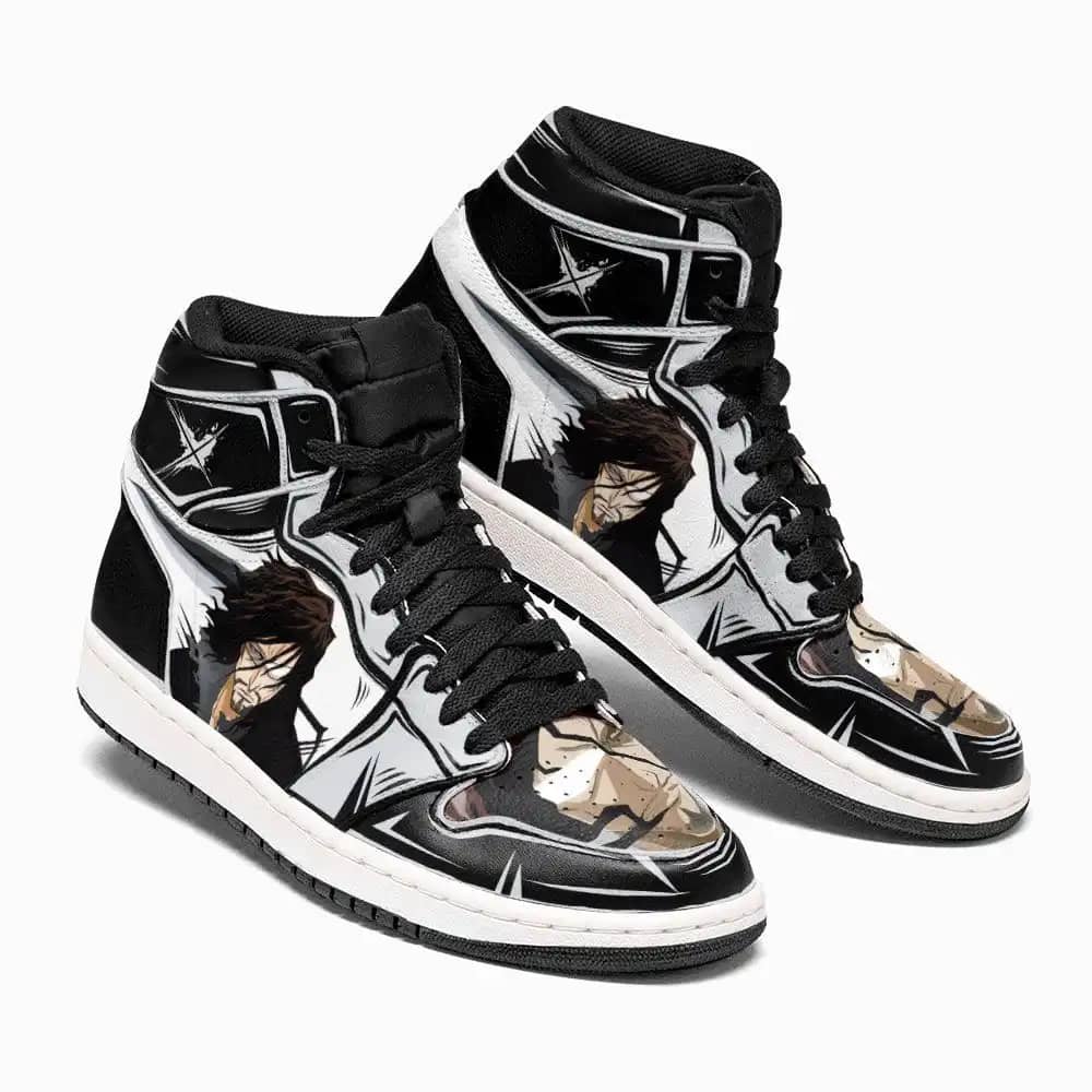 Bleach Zangetsu Custom Anime Air Jordan Shoes