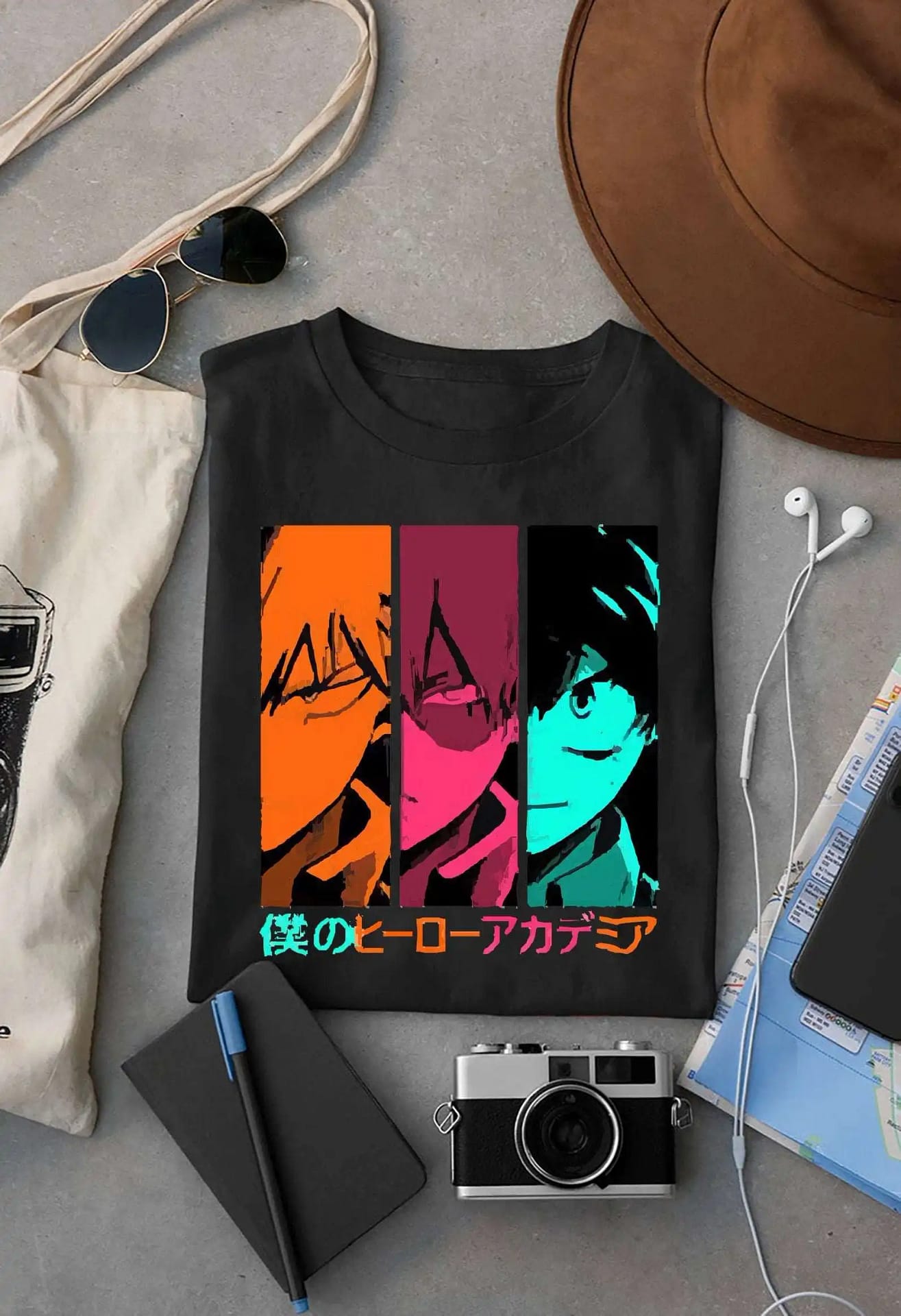 Boku No Hero Academia Anime Deku Mall My Academy Men'S T Shirt