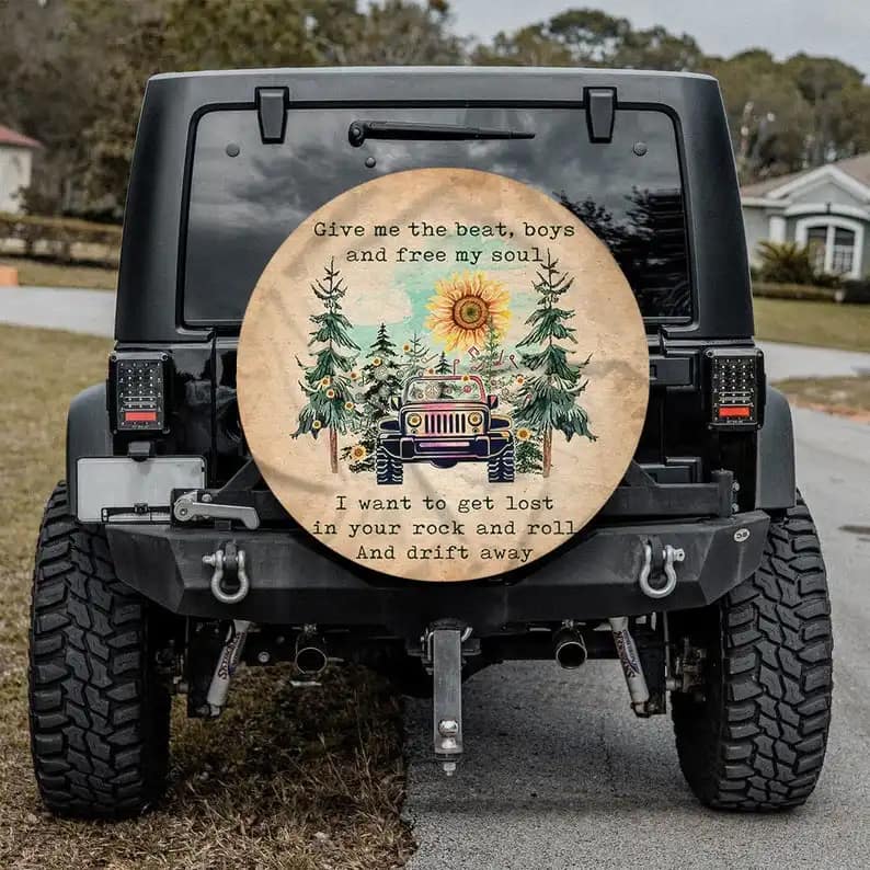 Camping Custom Gifts Tire Cover