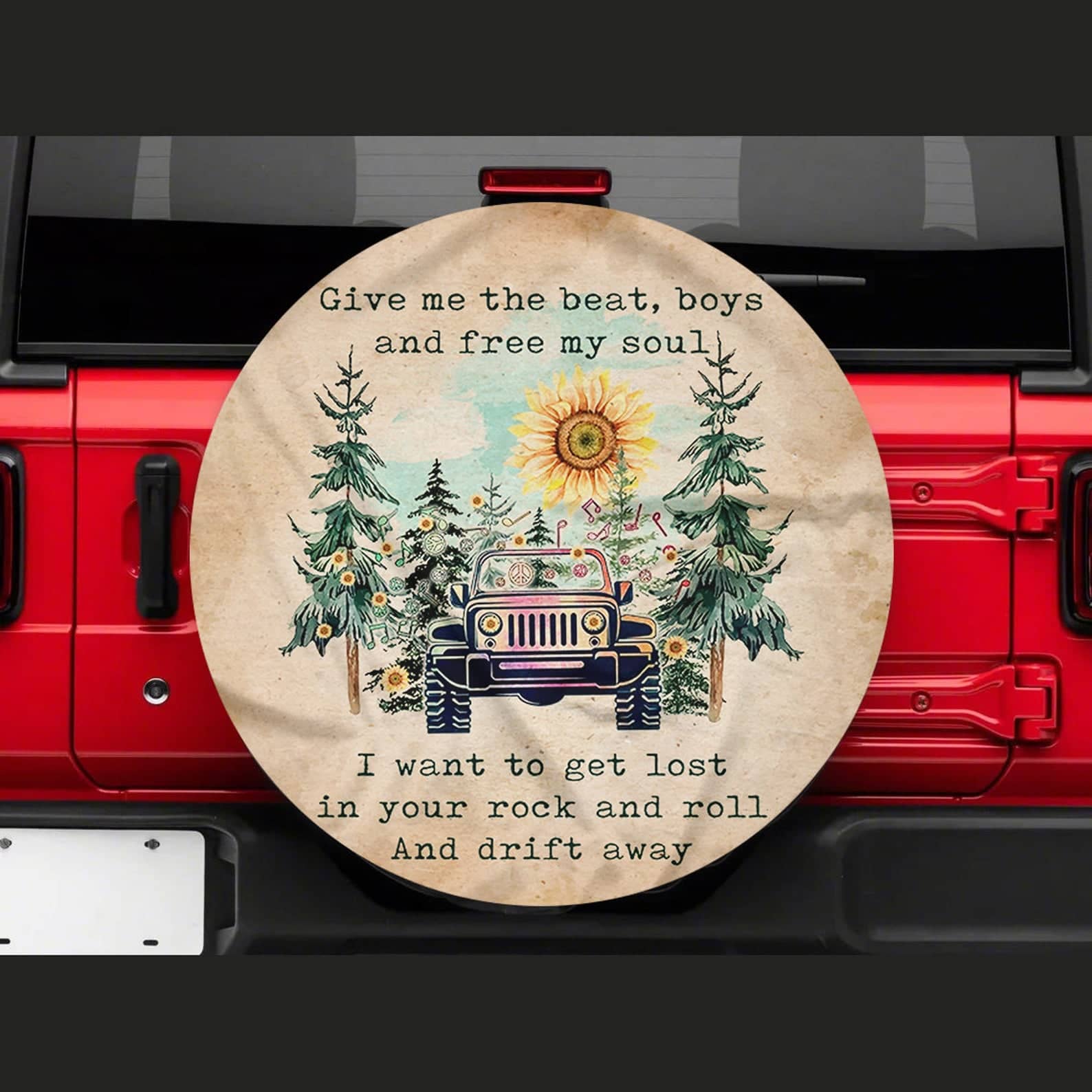 Inktee Store - Camping Custom Gifts Tire Cover Image