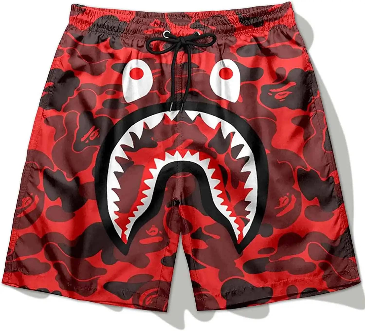 Cheap Bape Shark Swim Trunks Shorts