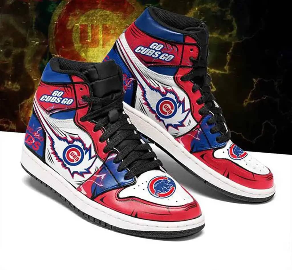 Chicago Cubs Mlb Baseball Fashion Sneakers Perfect Gift For Sports Fans Air Jordan Shoes