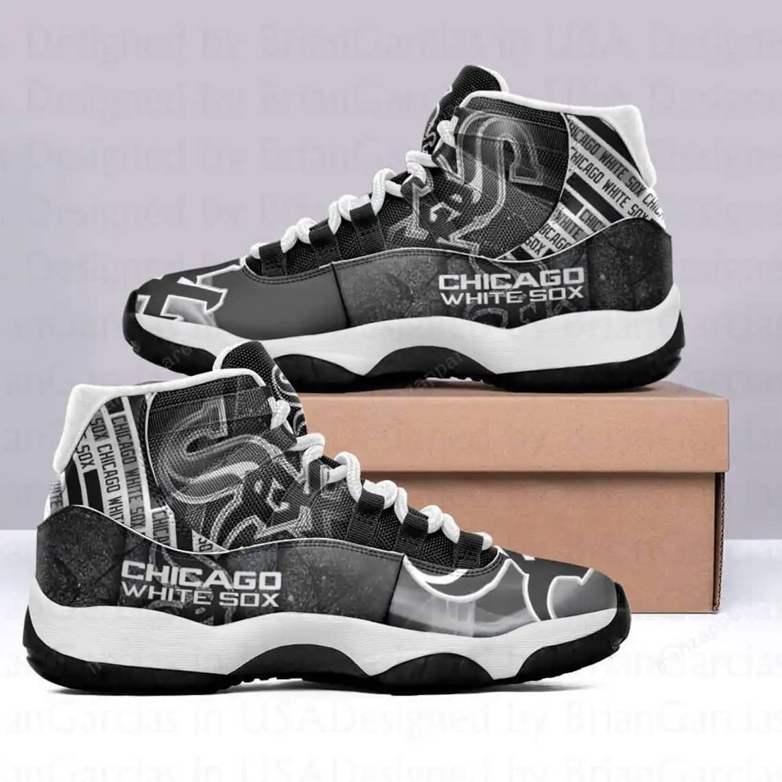 Chicago White Sox Custom Air Jordan 11 Sneakers