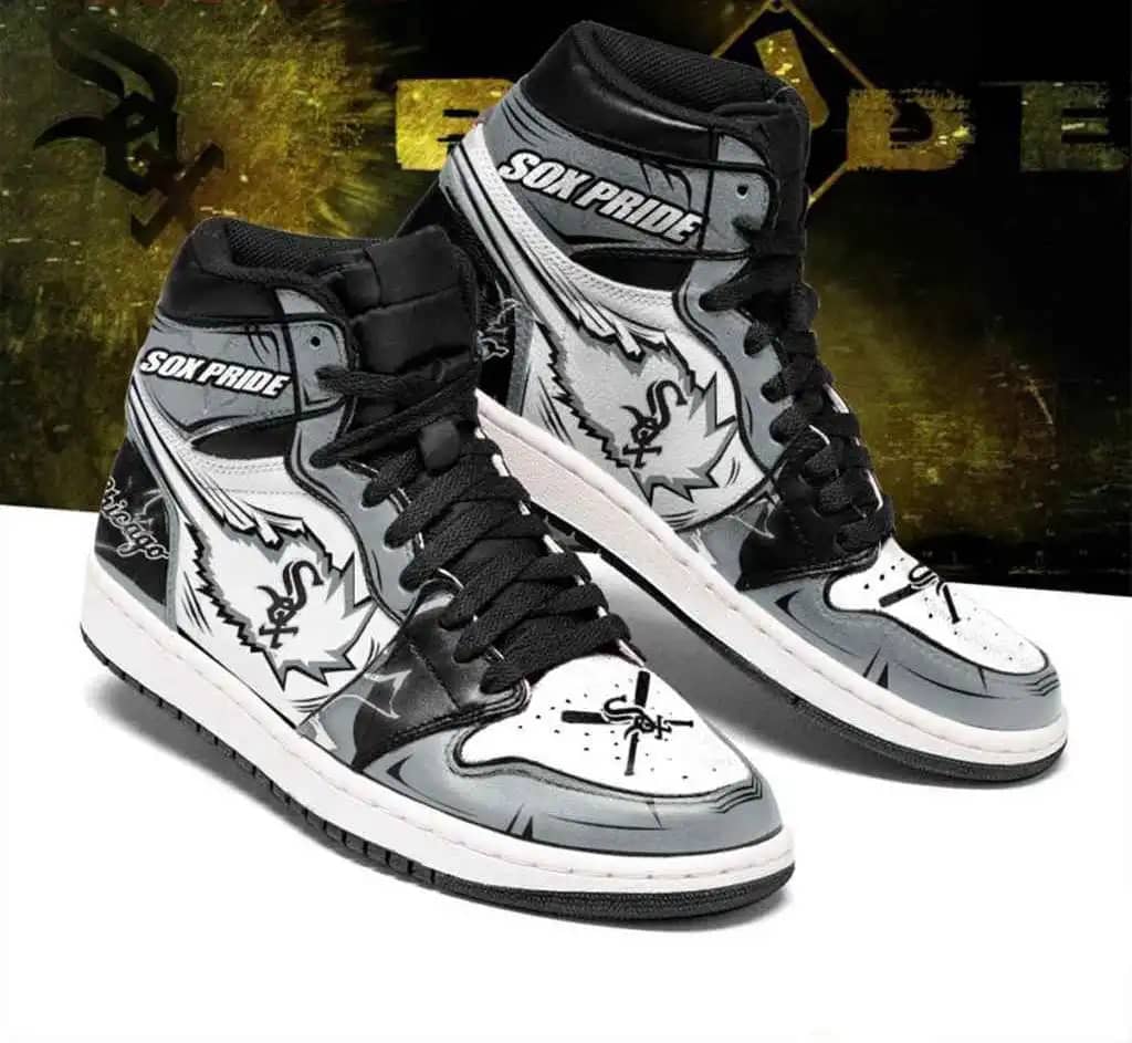 Chicago White Sox Mlb Baseball Fashion Sneakers Perfect Gift For Sports Fans Air Jordan Shoes
