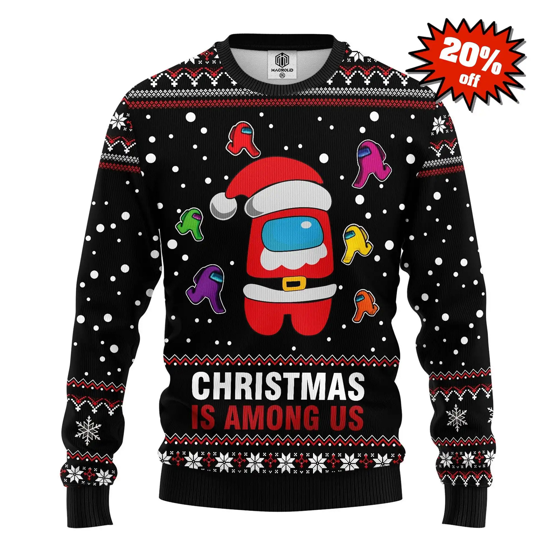 Christmas Is Among Us Xmas Knitted Best Holiday Gifts Ugly Sweater
