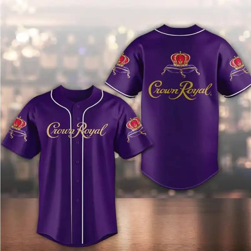 Crown Royal Custom Baseball Jersey