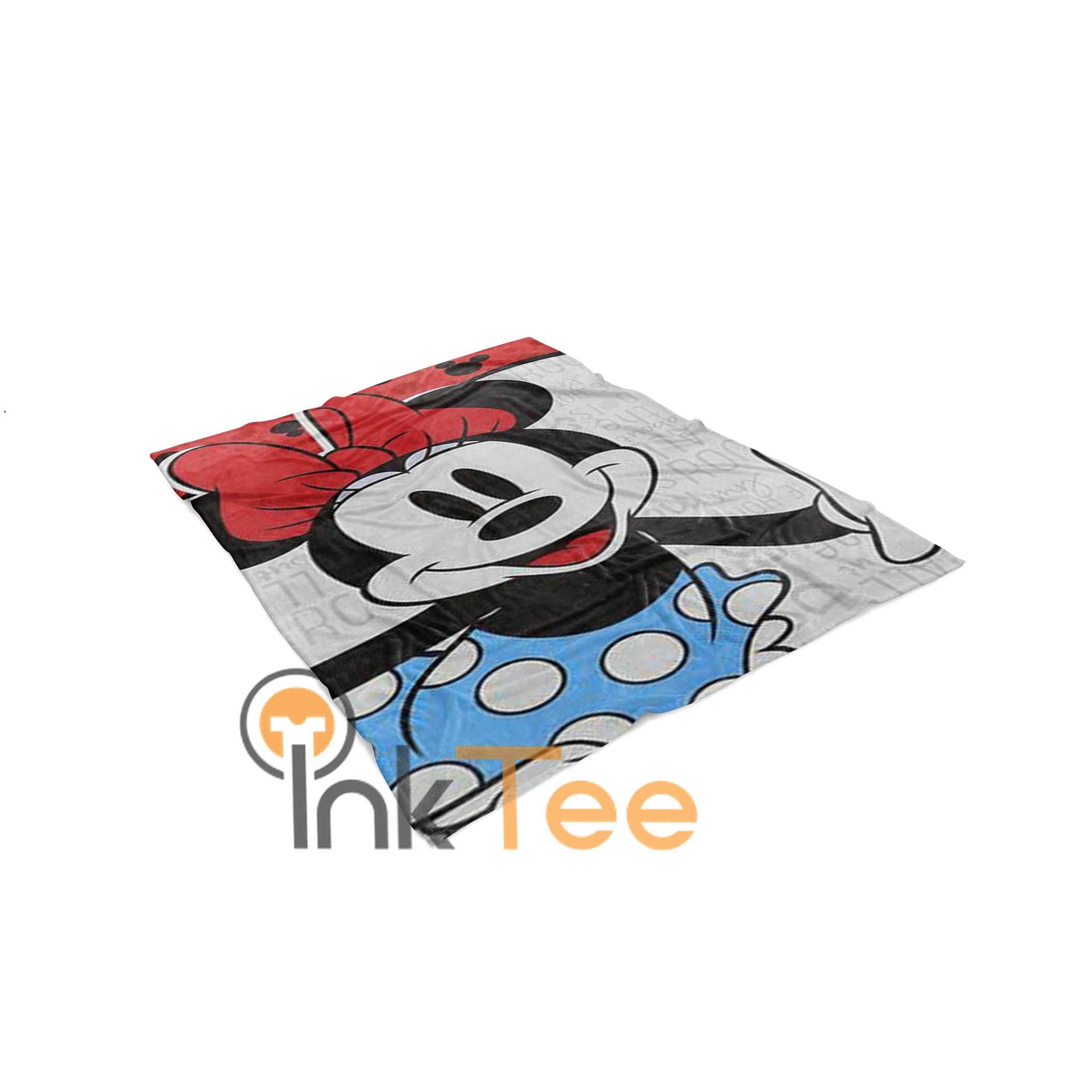 Inktee Store - Cute Minnie Mickey Limited Edition Area Amazon Best Seller 4110 Fleece Blanket Image