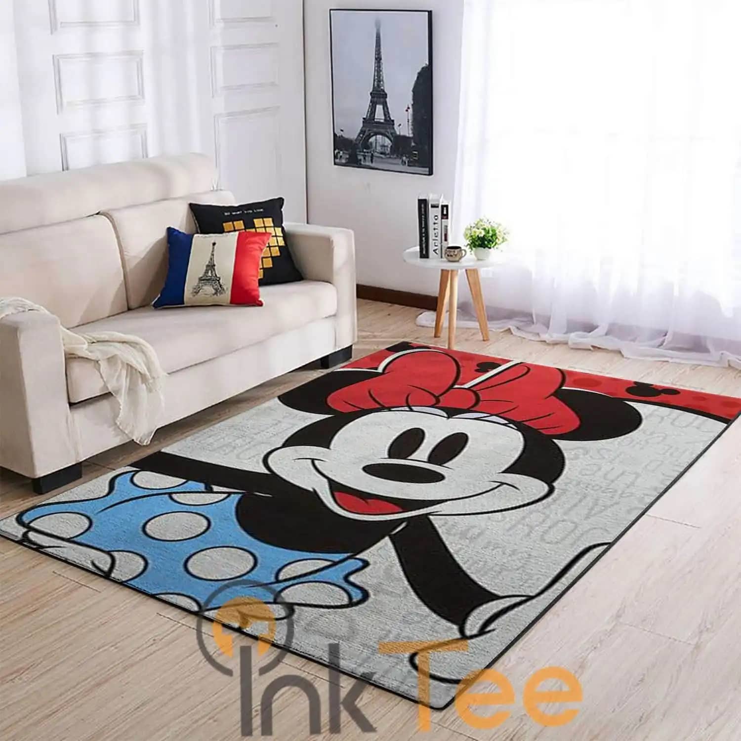 Cute Minnie Mickey Living Room Area Amazon Best Seller 4110 Rug