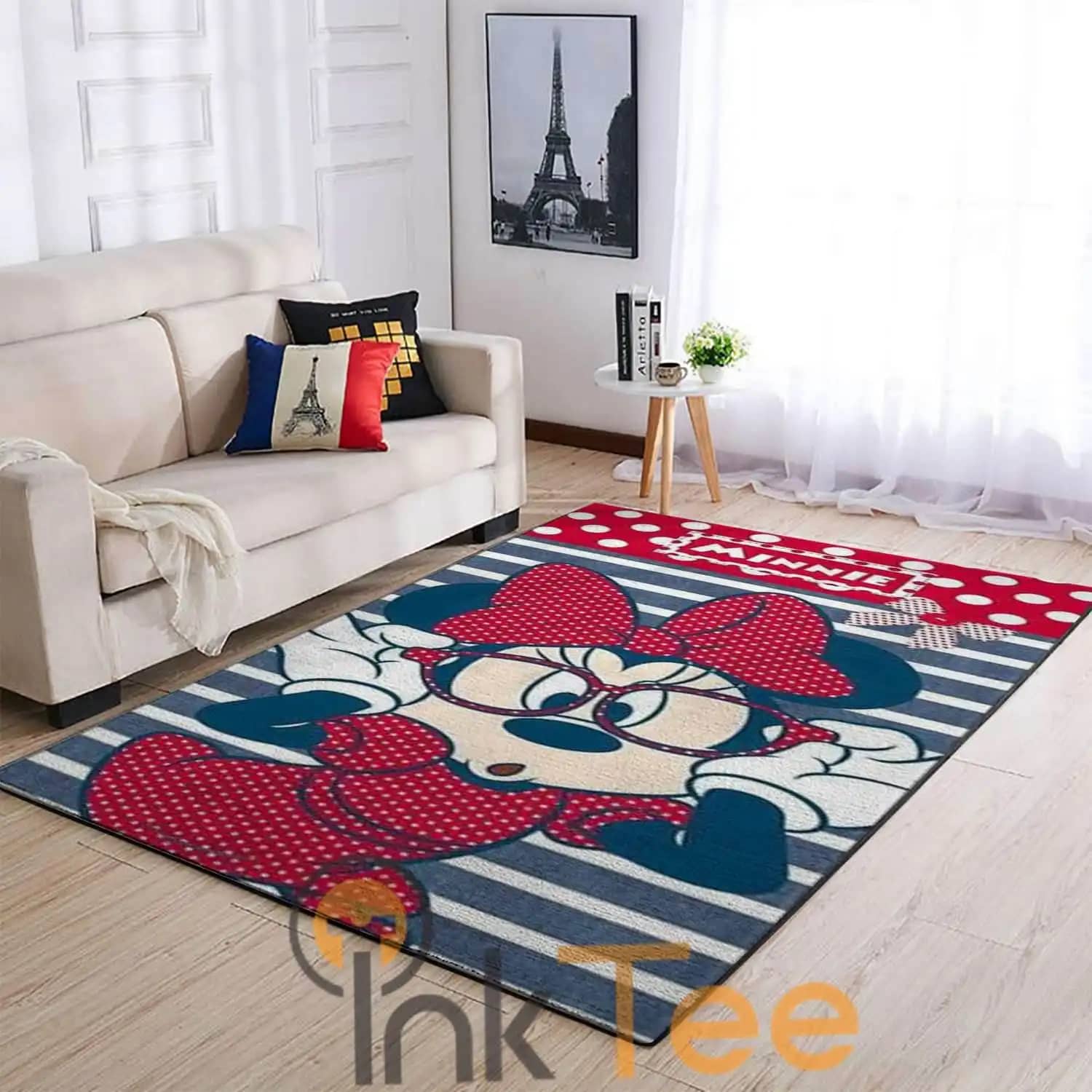 Cute Minnie Mickey Living Room Area Amazon Best Seller 4111 Rug