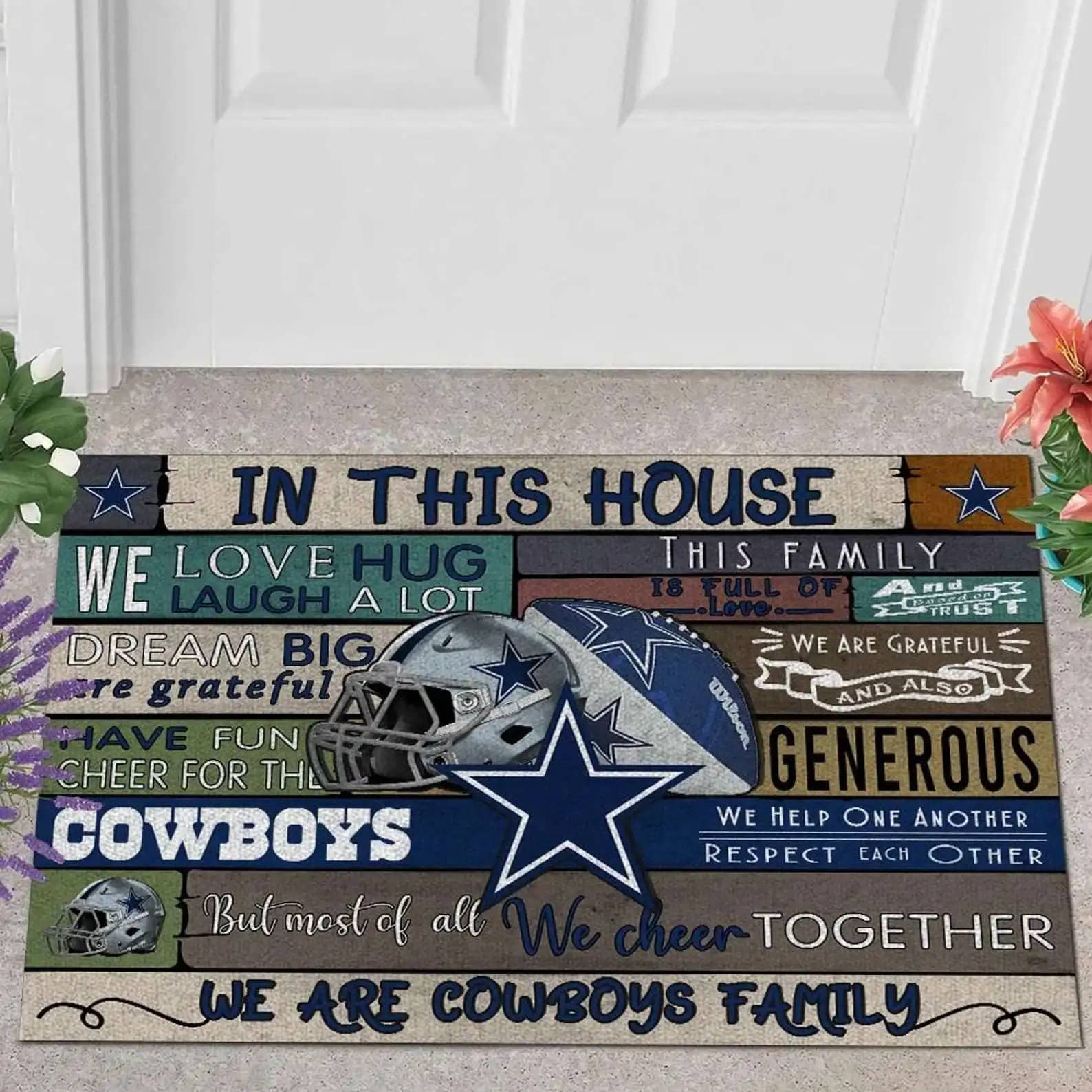 Dallas Cowboys Nfl Doormat