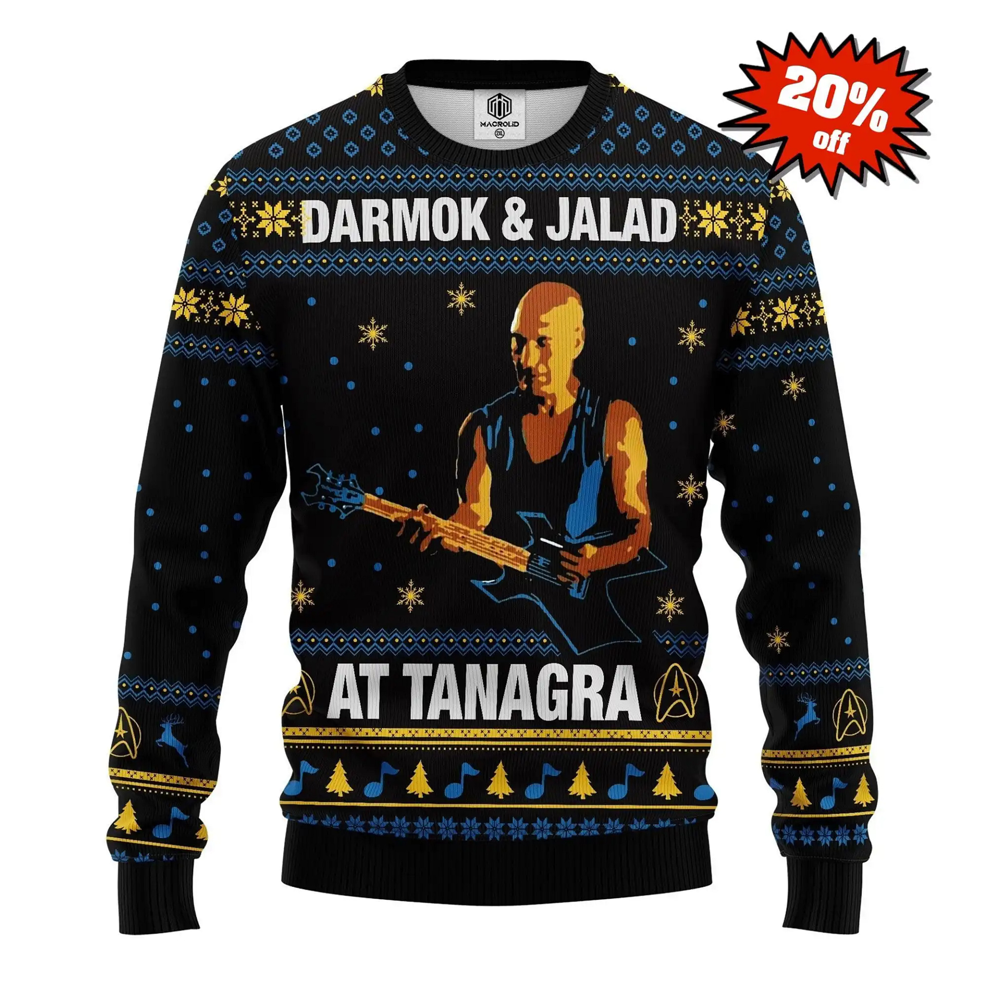 Darmok And Jalad At Tanagra Xmas Knitted Best Holiday Gifts Ugly Sweater