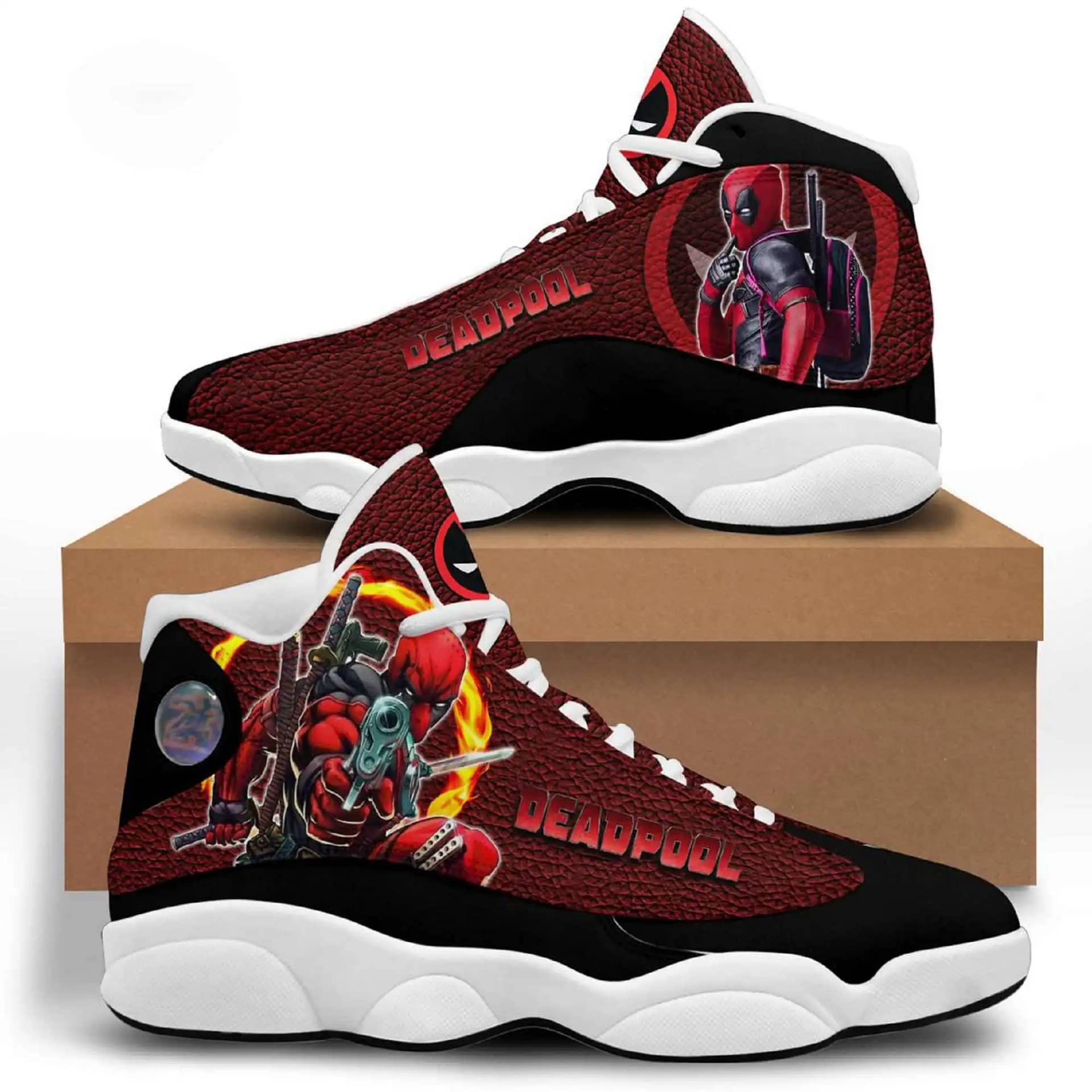 Deadpool Air Jordan Shoes