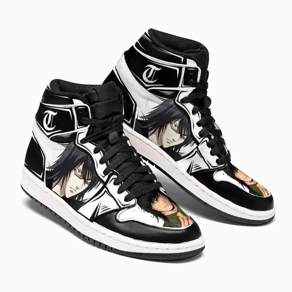 Death Note Teru Mikami Kira 4 Custom Anime Air Jordan Shoes