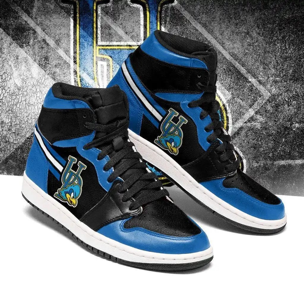 Delaware Fightin' Blue Hens Ncaa Fashion Sneakers Perfect Gift For Sports Fans Air Jordan Shoes
