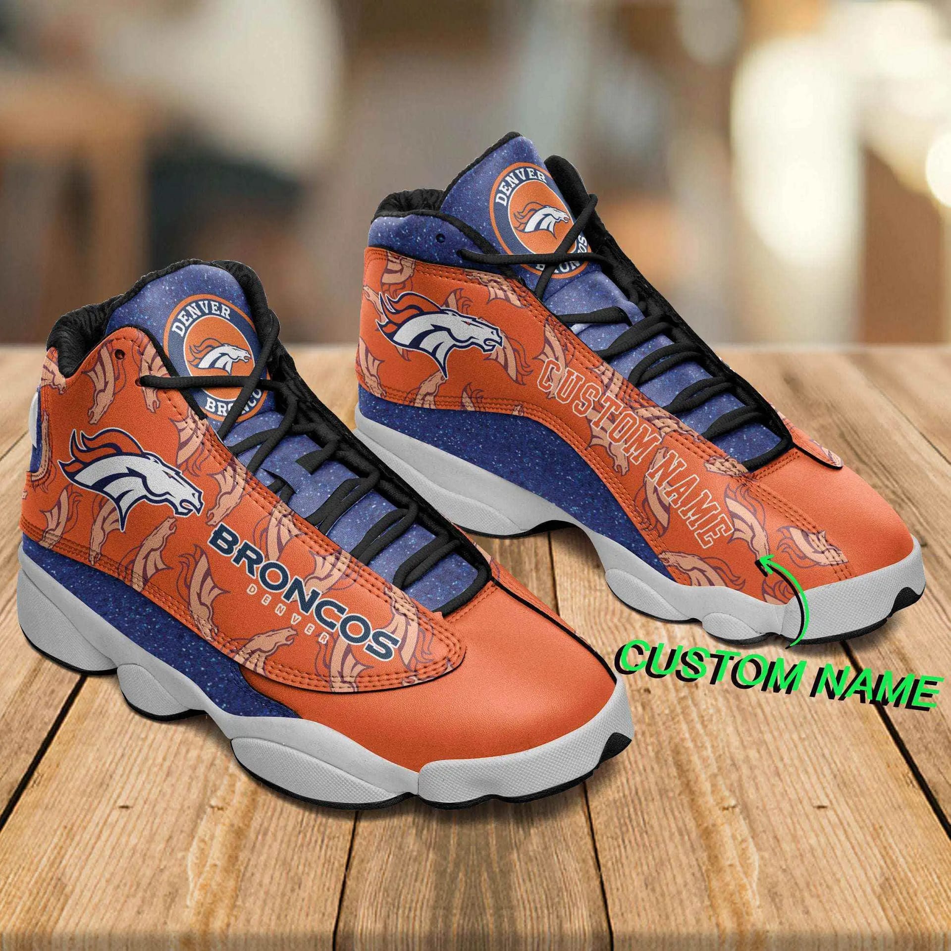 Denver Broncos Air Jordan Shoes