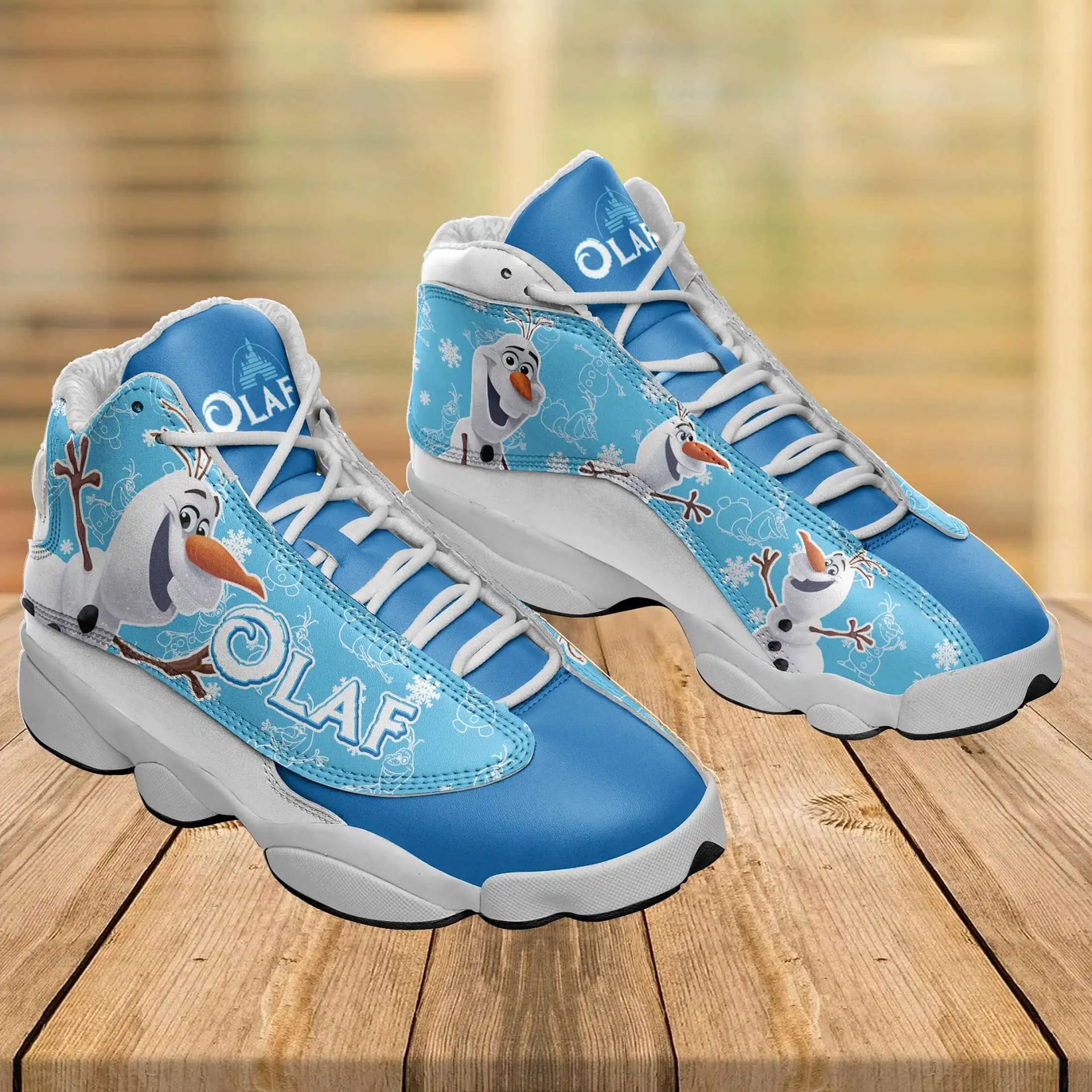 Disney Frozen Olaf Air Jordan Shoes