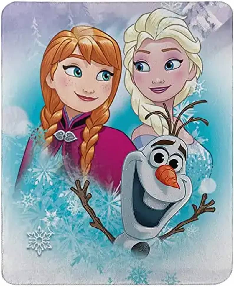 Disney Frozen &Quot;Snow Journey&Quot; Fleece Blanket