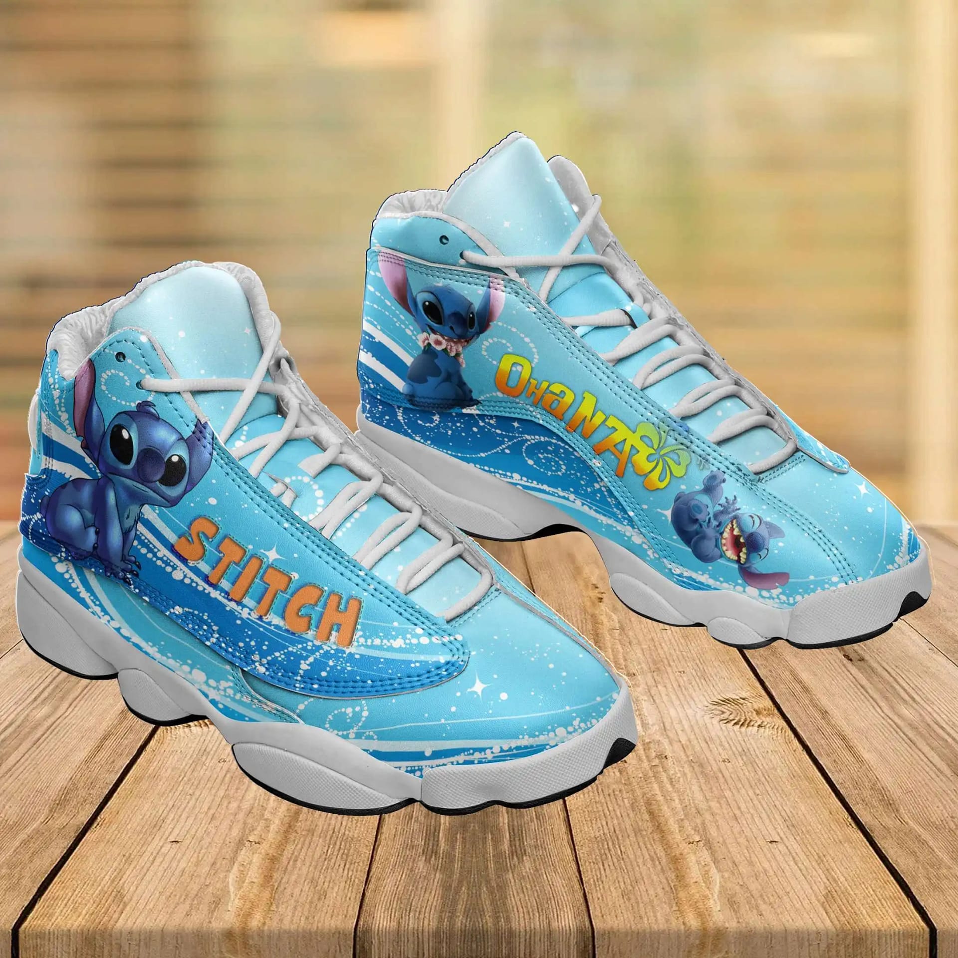 Disney Lilo And Stitch Air Jordan Shoes
