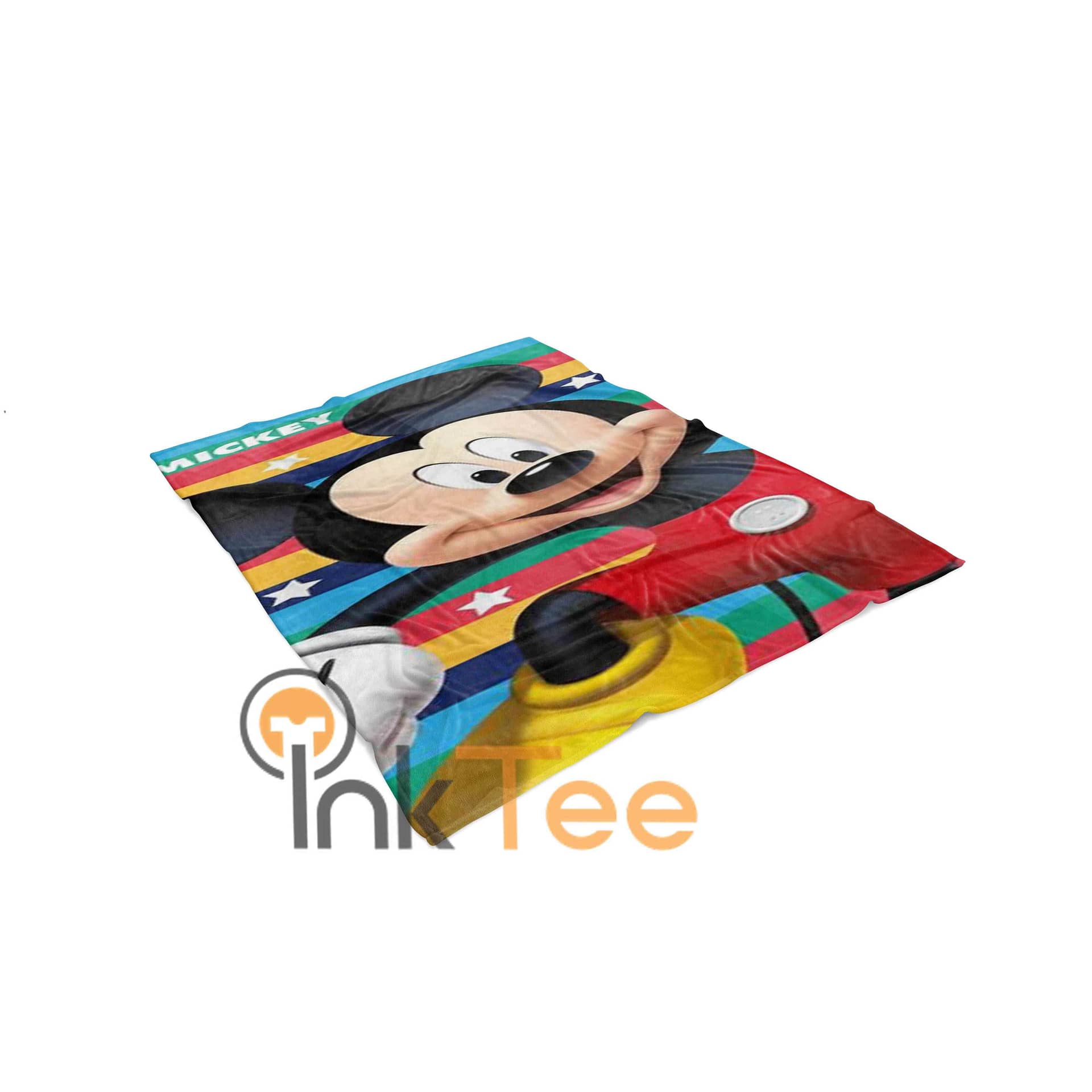 Inktee Store - Disney Mickey Mouse Limited Edition Amazon Best Seller Sku 4093 Fleece Blanket Image