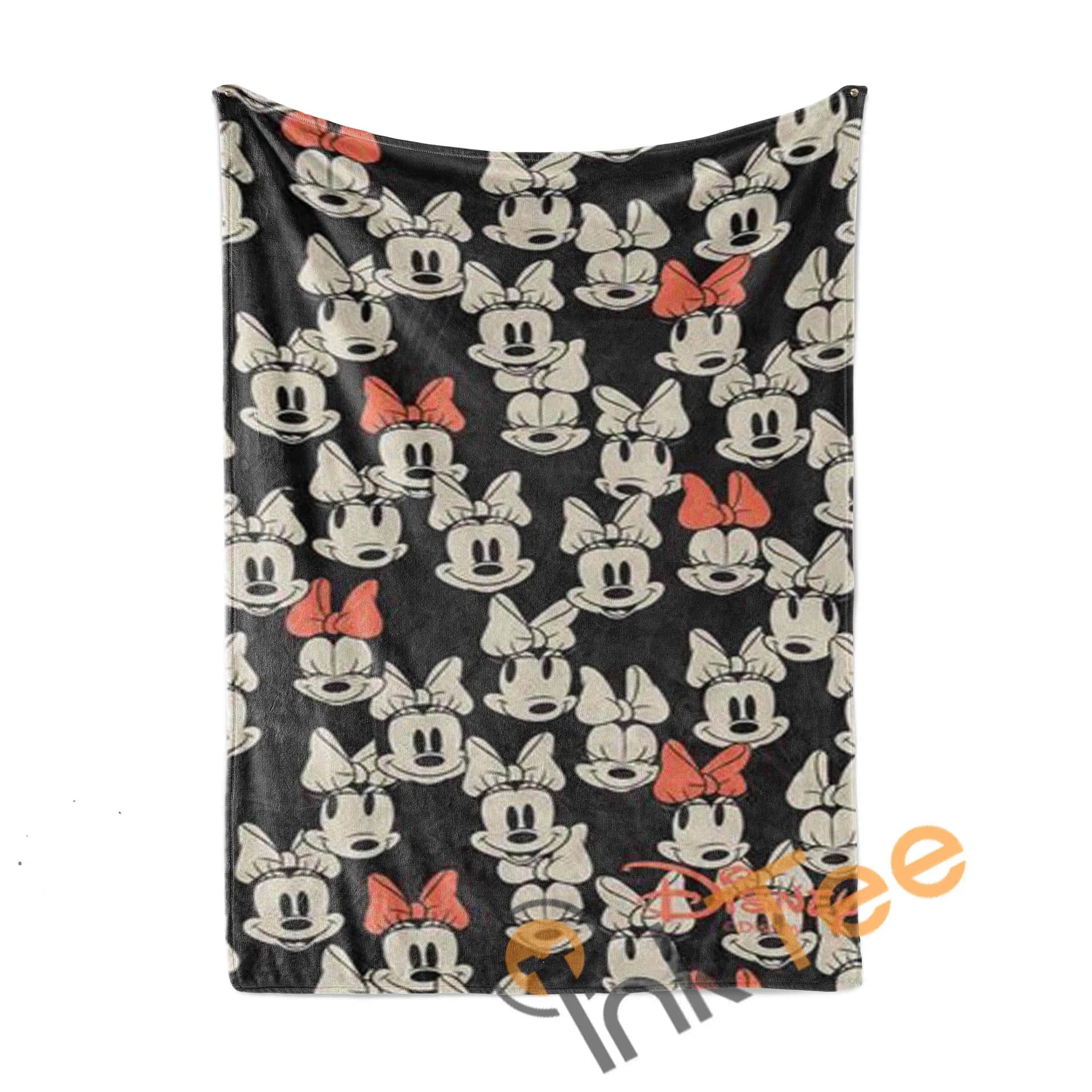 Disney Minnie Mickey Limited Edition Area Amazon Best Seller 4113 Fleece Blanket