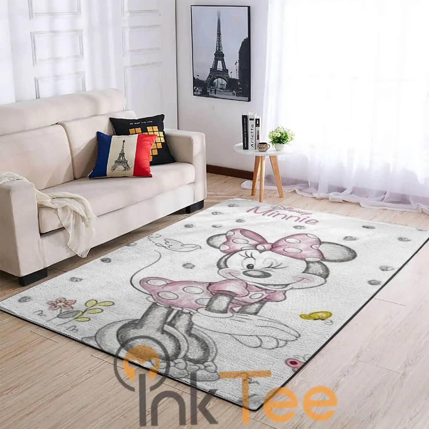 Disney Minnie Mickey Living Room Area Amazon Best Seller 4112 Rug