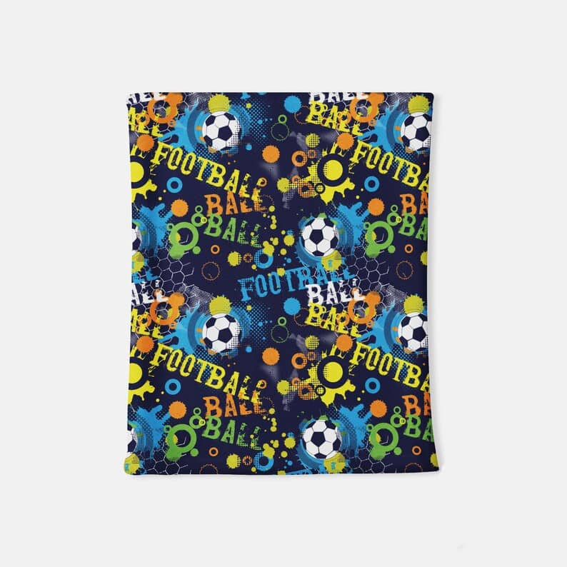 Inktee Store - Football Colorful Cutom For Fan Neck Gaiter Image