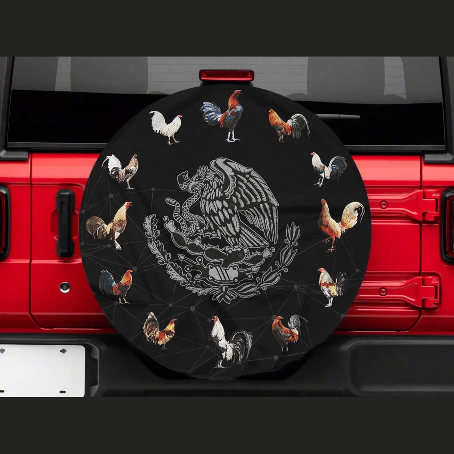 Inktee Store - Funny Cocks Tire Cover Image