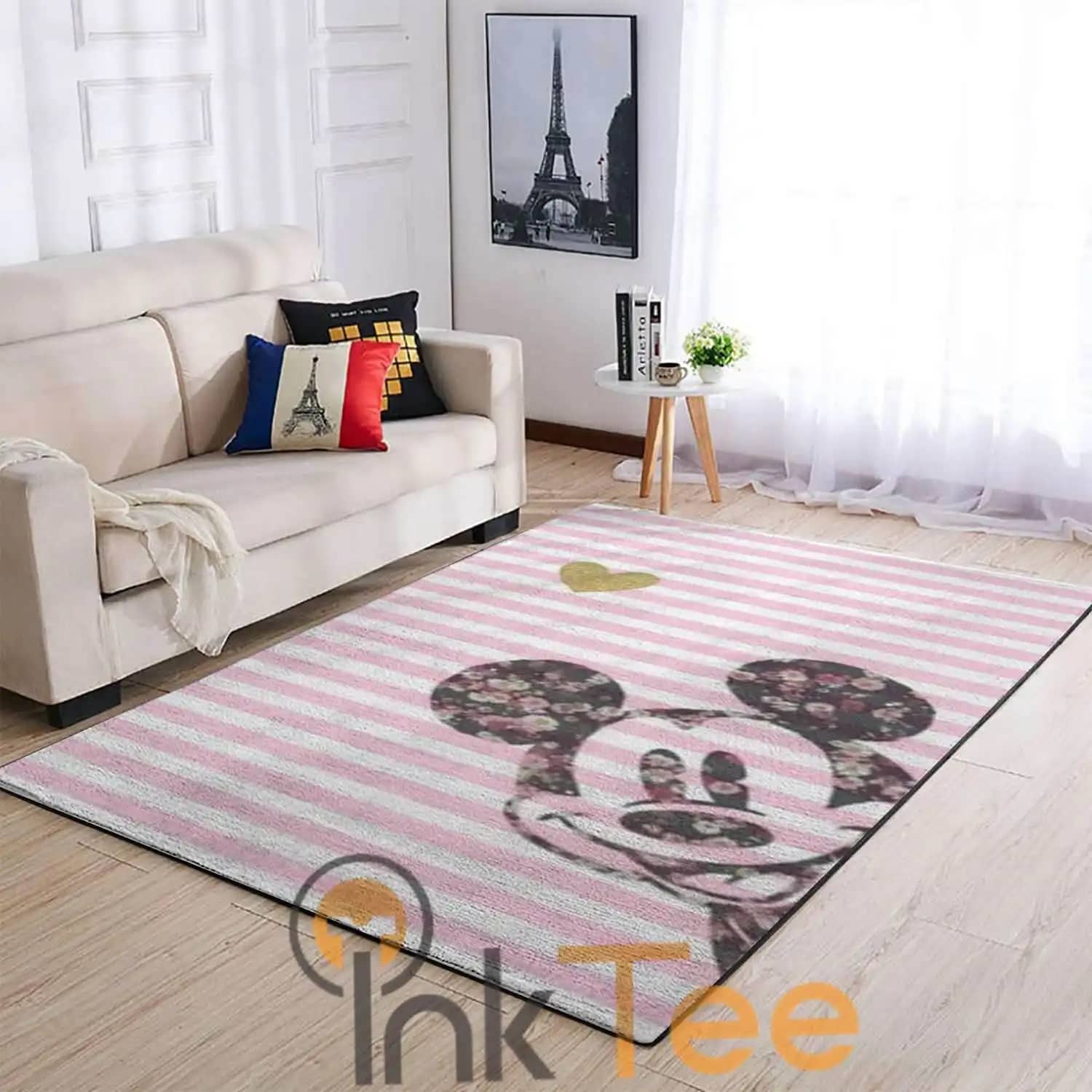 Funny Mickey Mouse Living Room Area Amazon Best Seller 4101 Rug