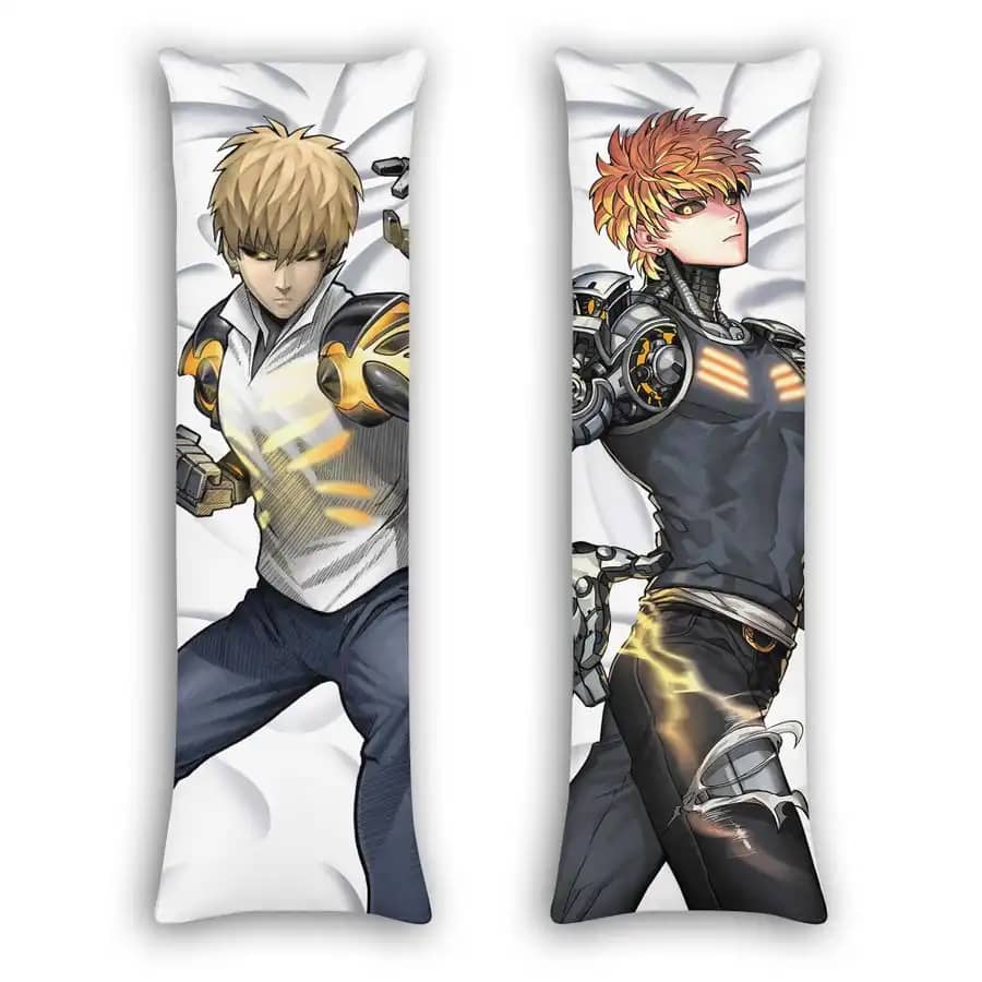 Genos Custom Anime One Punch Man Anime Gifts Pillow Cover