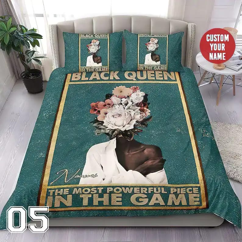 Gifts For Birthday Black Queen The Most Powerful Personalized Quilt Bedding Sets