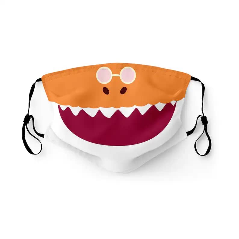Grandma Shark Cartoon Baby Shark Song Face Mask