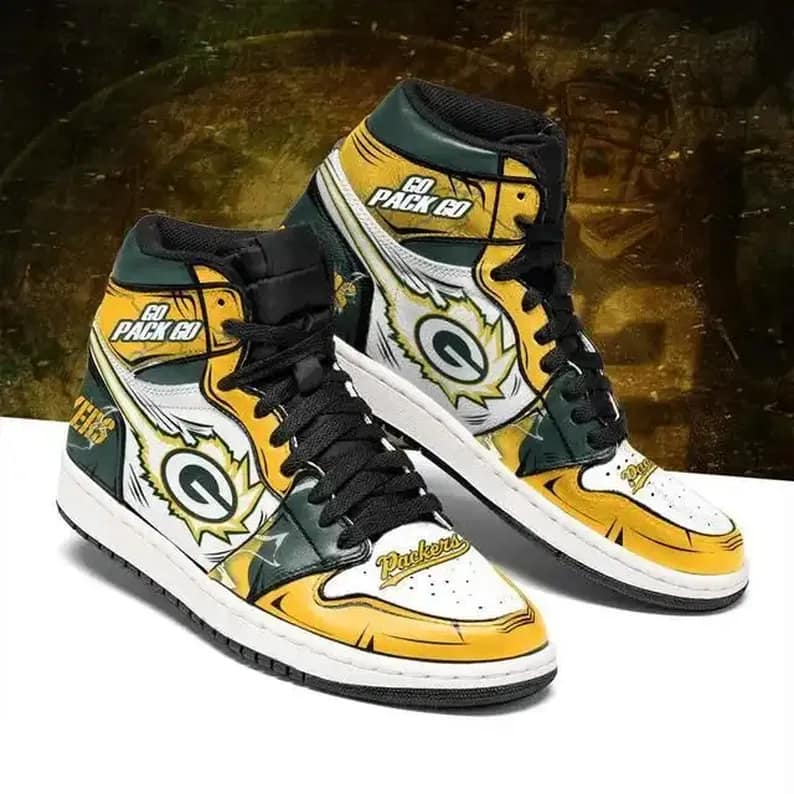 Green Bay Packers Nfl Football Sport Teams Perfect Gift For Fans Air Jordan Shoes