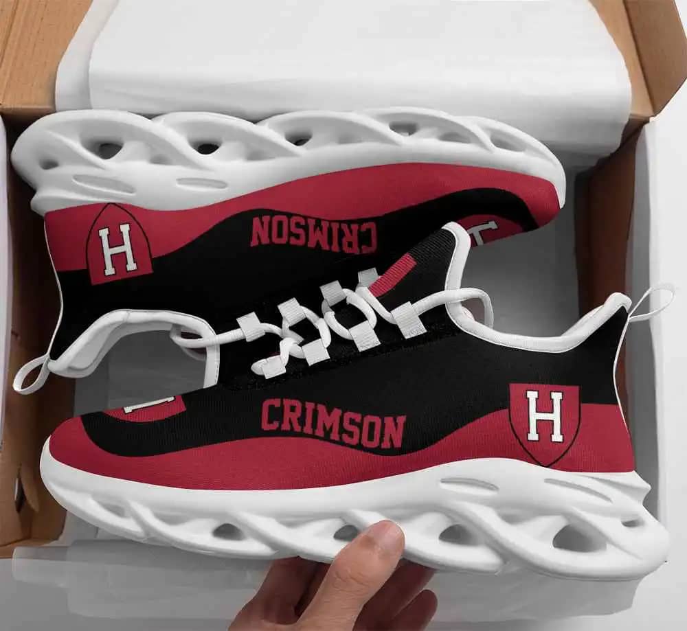 Harvard Crimson Ncaa Team Urban Max Soul Sneaker Shoes