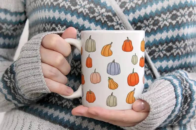Hello Pumpkin Halloween Gift Idea Mug