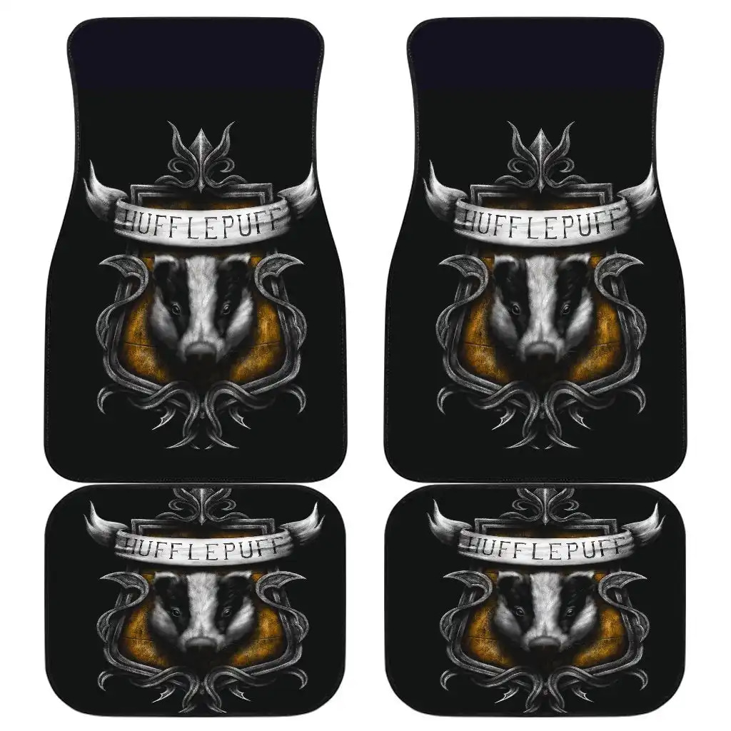 Hufflepuff Harry Potter Front And Back Car Floor Mats