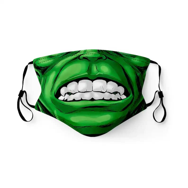Hulk Avengers Mark Ruffalo Incredible Hulk Face Mask